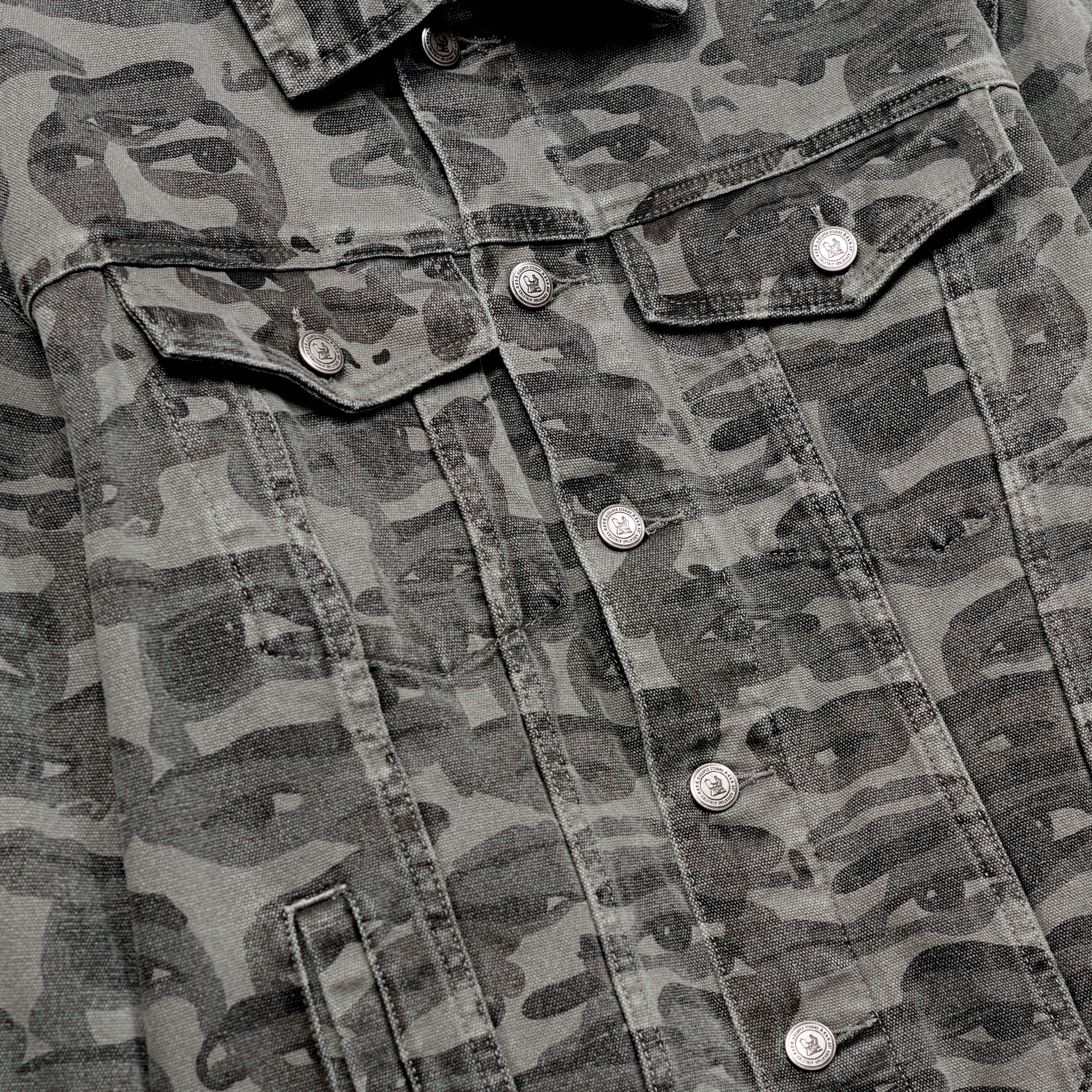 KidSuper Face Camo Jacket