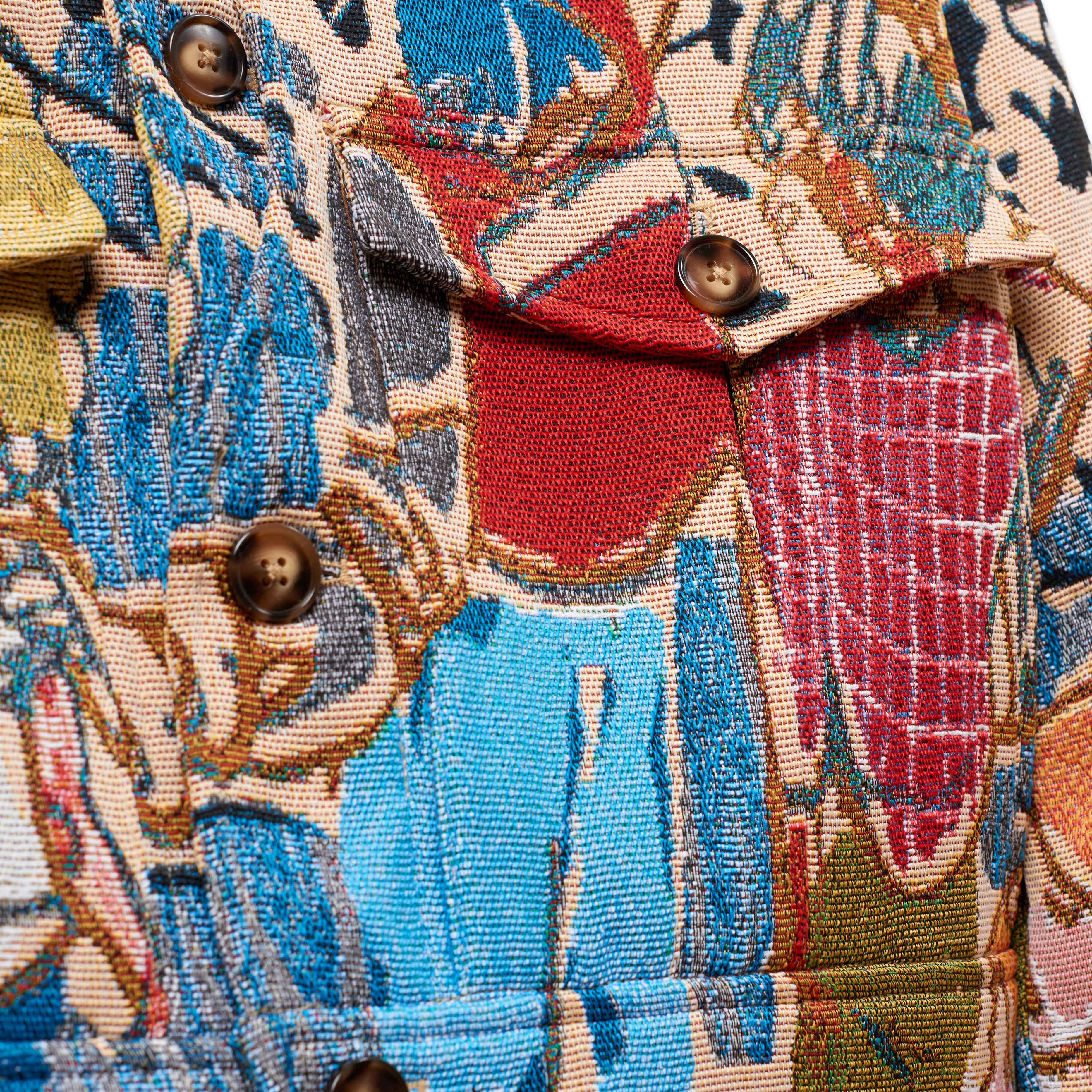 KidSuper Jaquarded Pocket Detail Jacket
