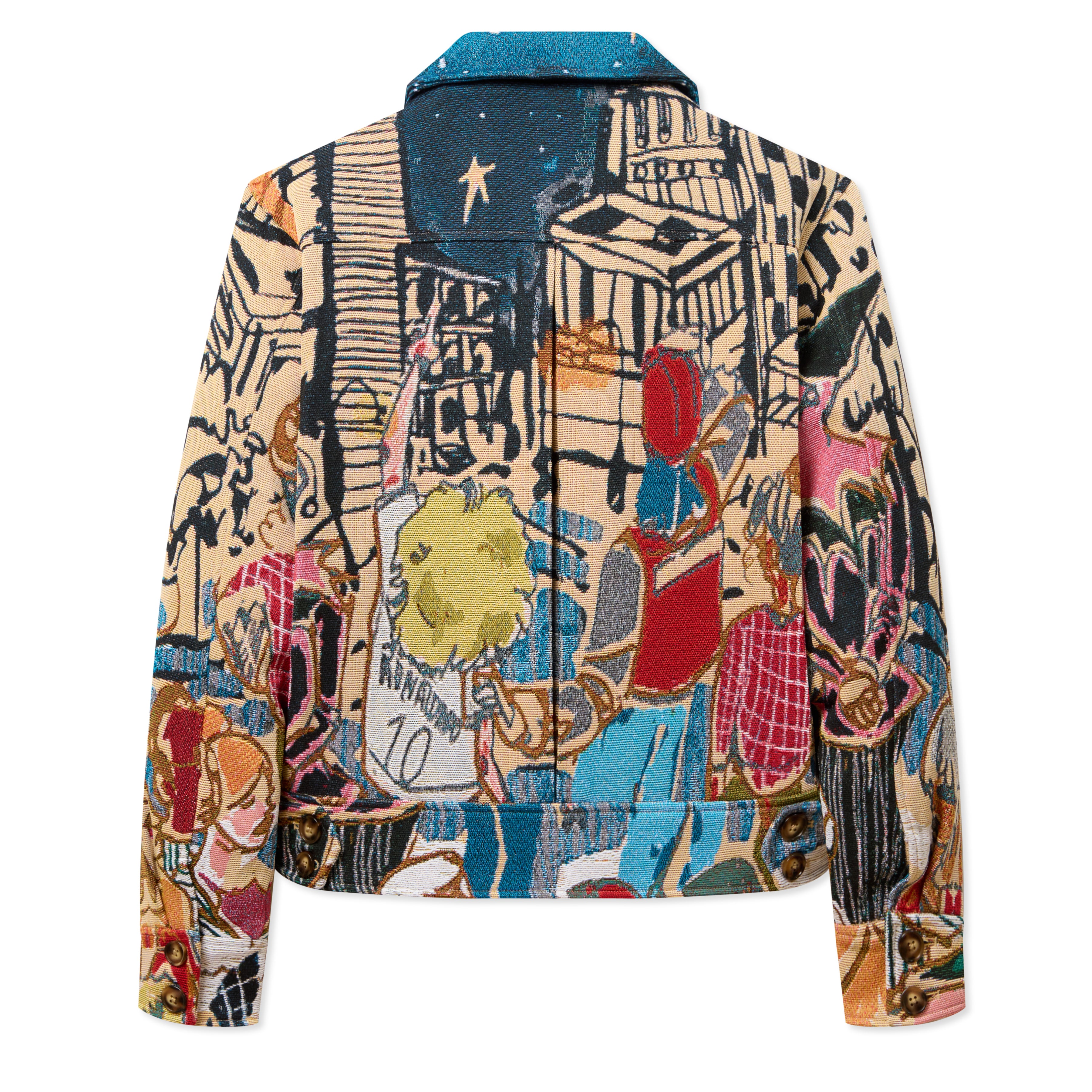 KidSuper Jaquarded Pocket Detail Jacket