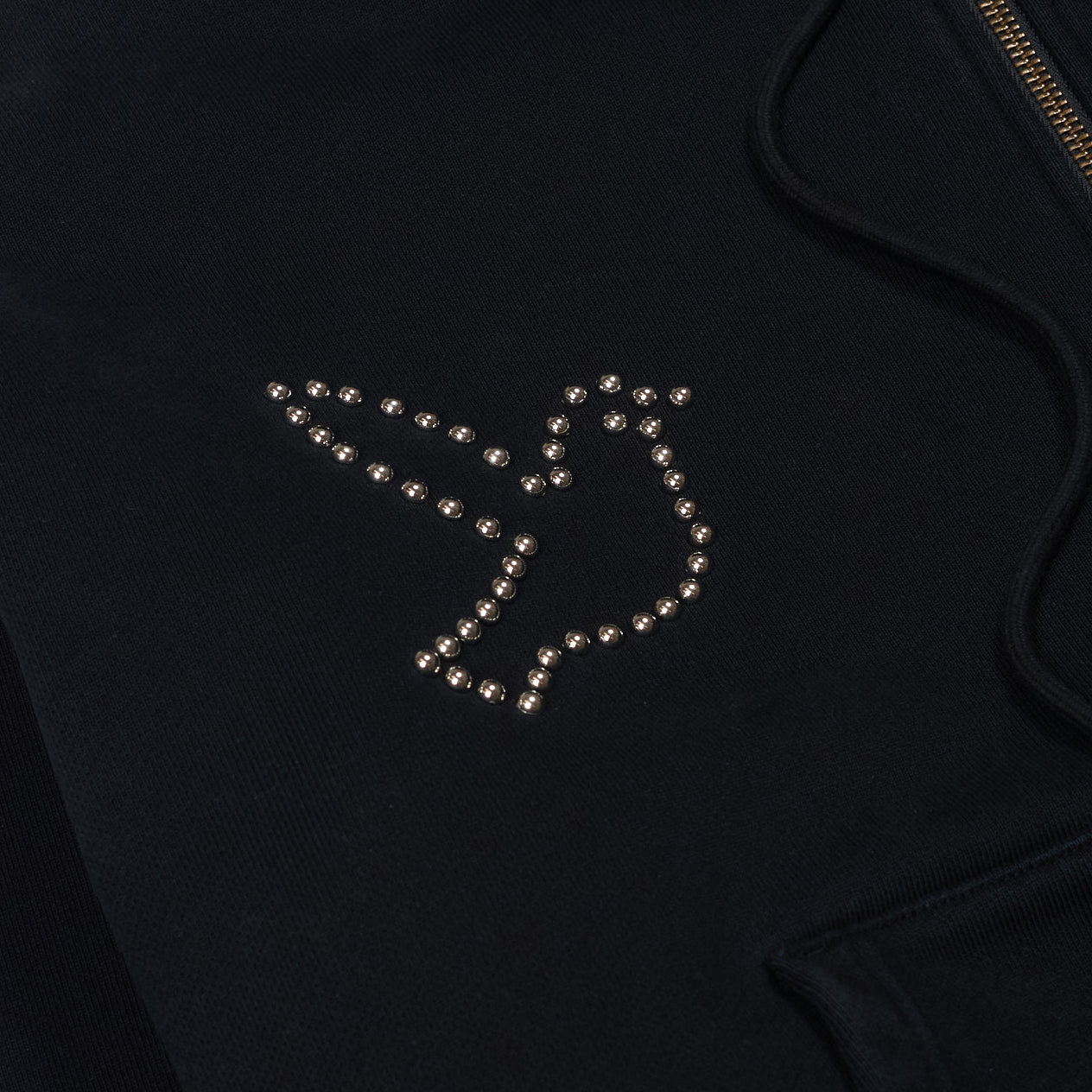 KidSuper Dove & Eye Studded Hoodie