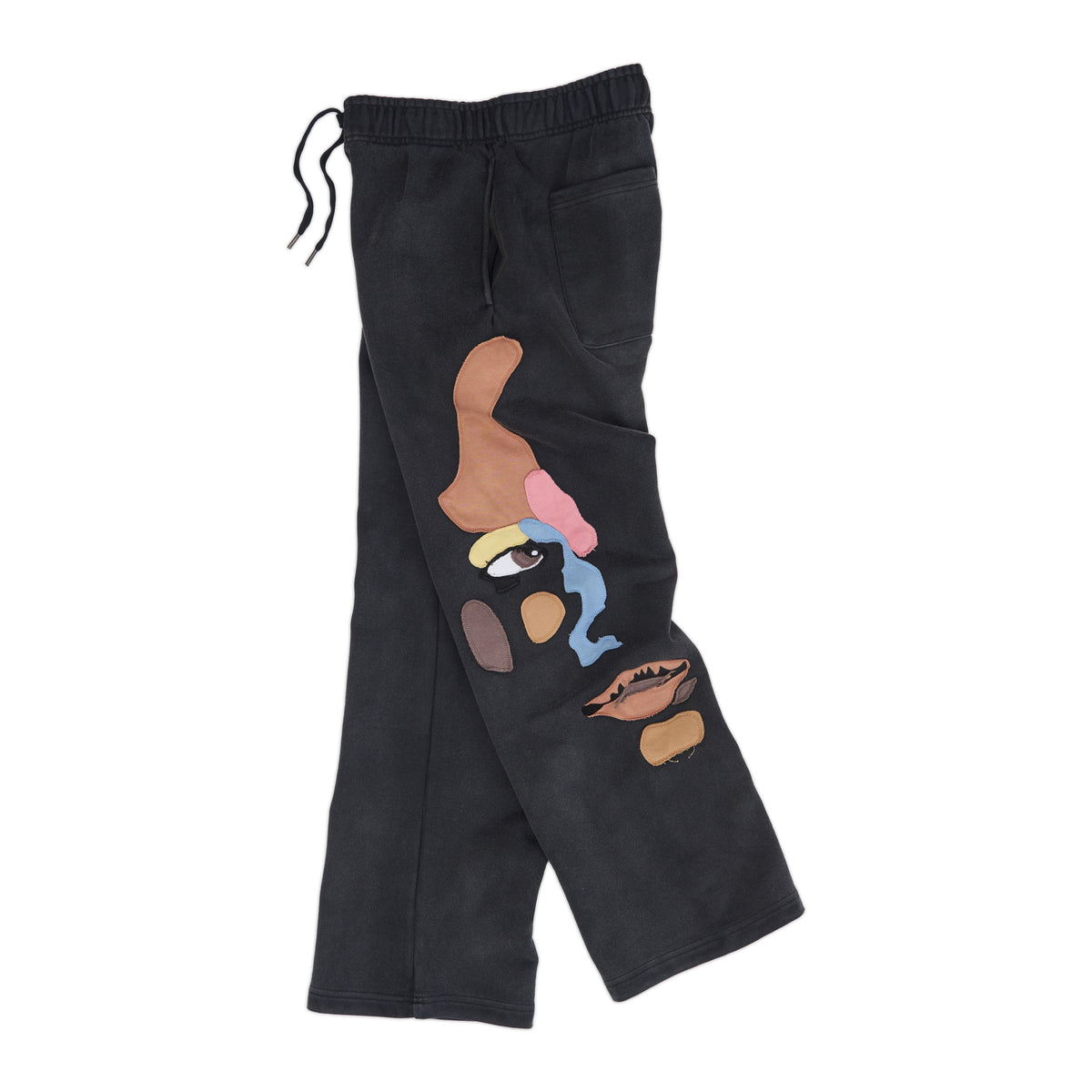 KidSuper Black Side Eye Face Sweats Pants
