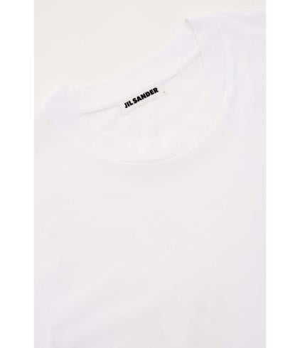 Jil Sander White Crew Neck T-Shirt