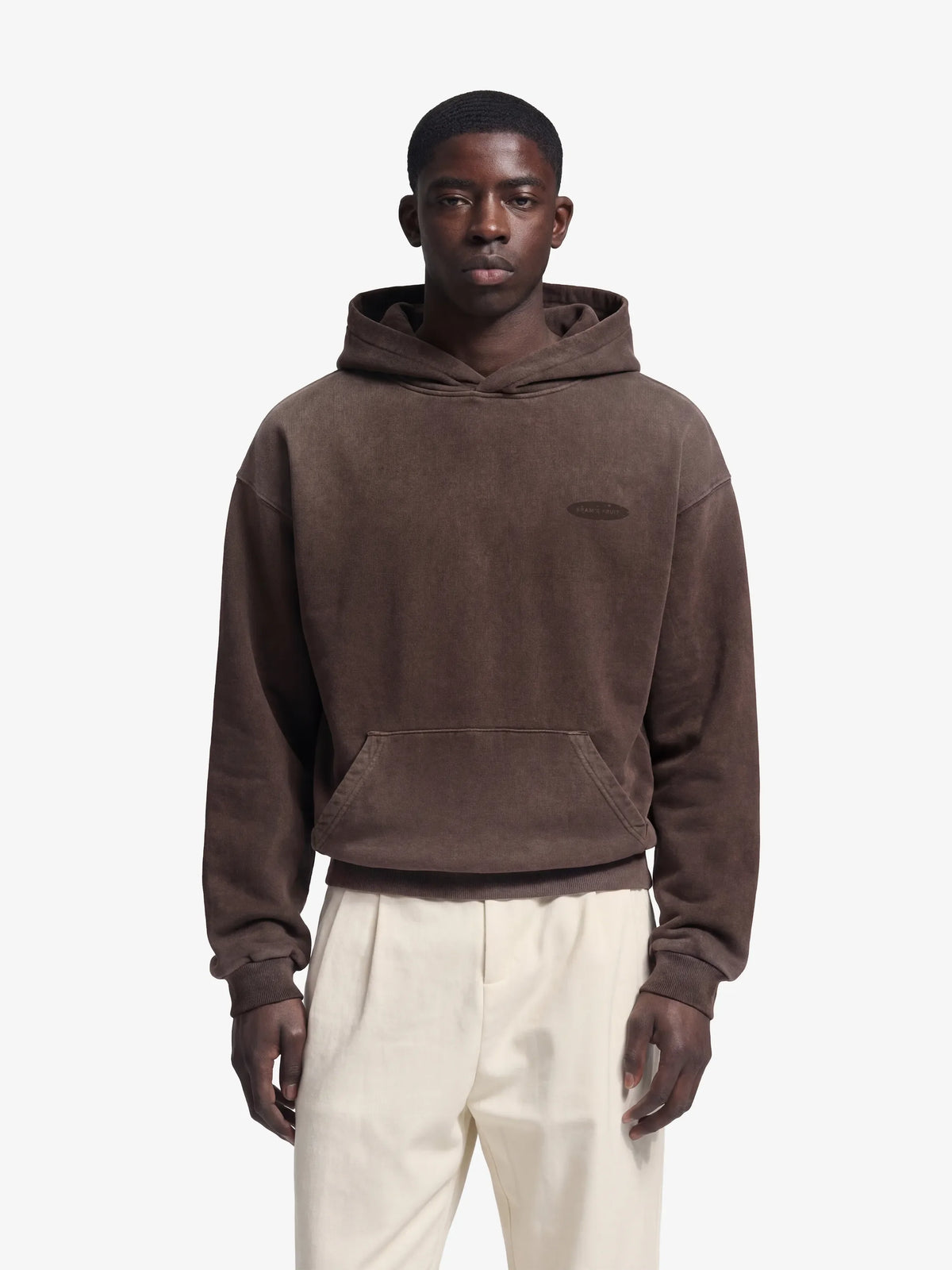 Brams Fruit Brown Distressed “F*ck Off I’m Gardening” Hoodie