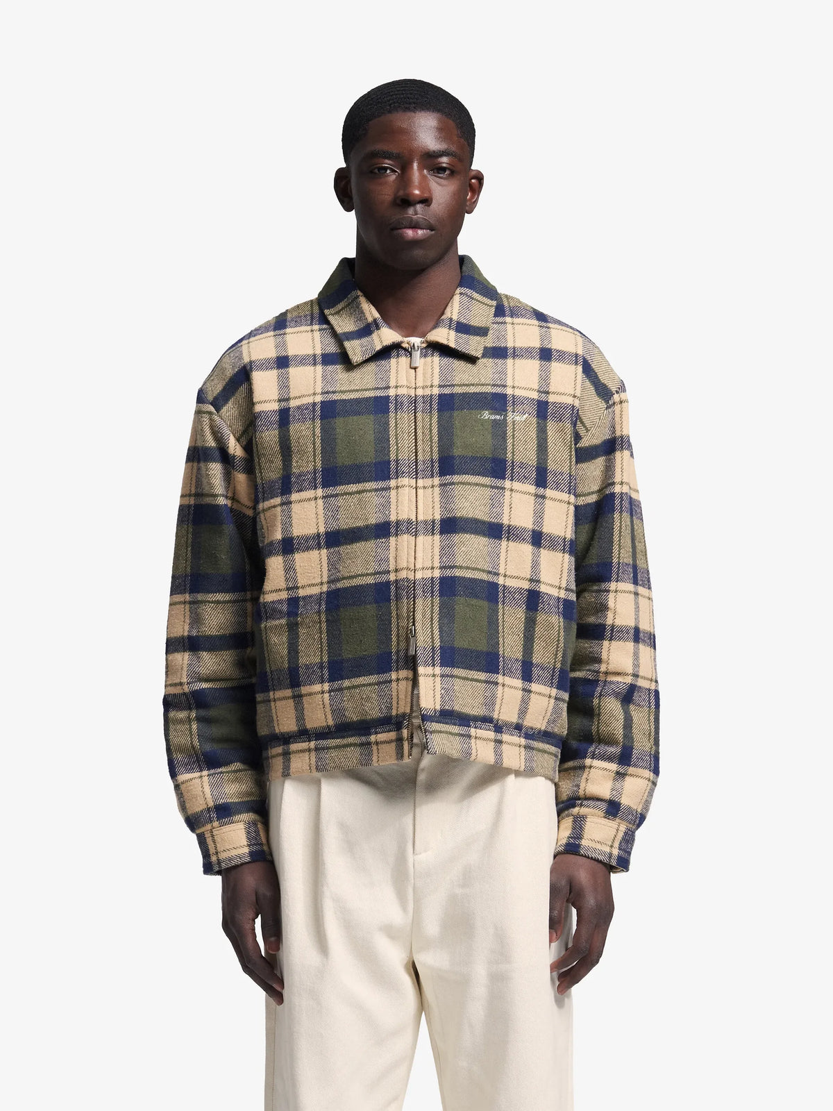 Brams Fruit Green Gardener Flanel Jacket