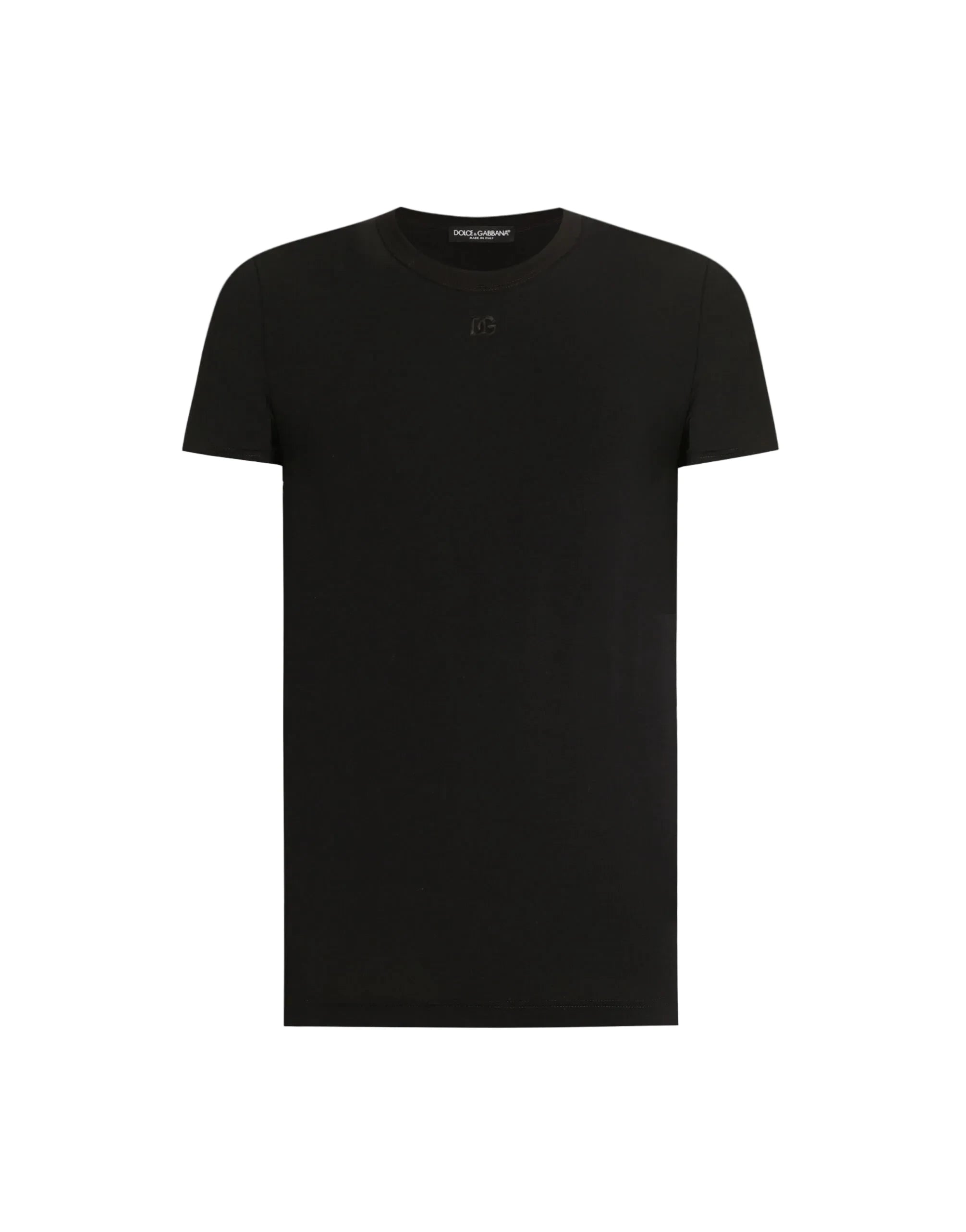 Dolce & Gabbana Black Jersey T-shirt