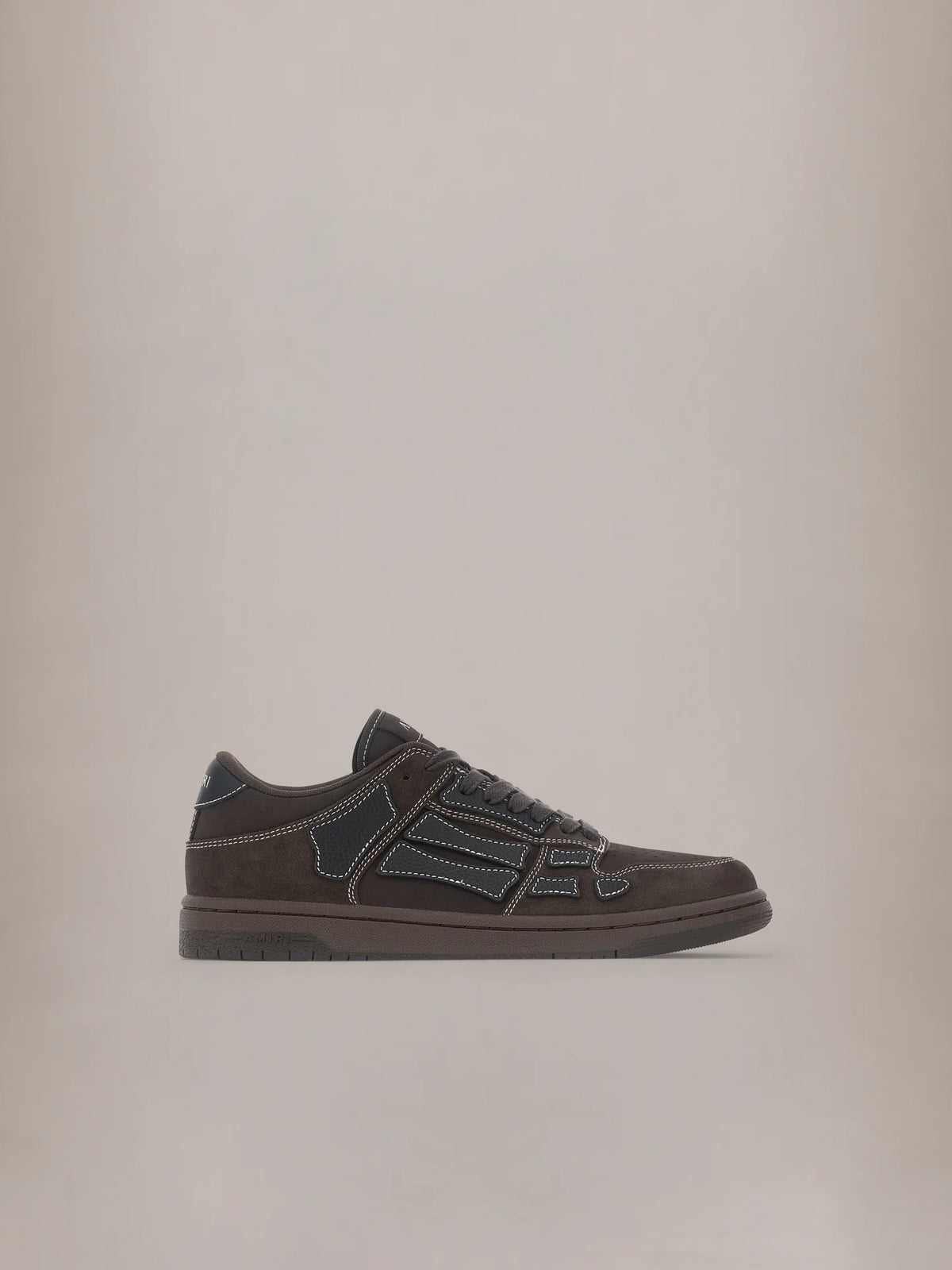 Amiri Brown Skel Top Low