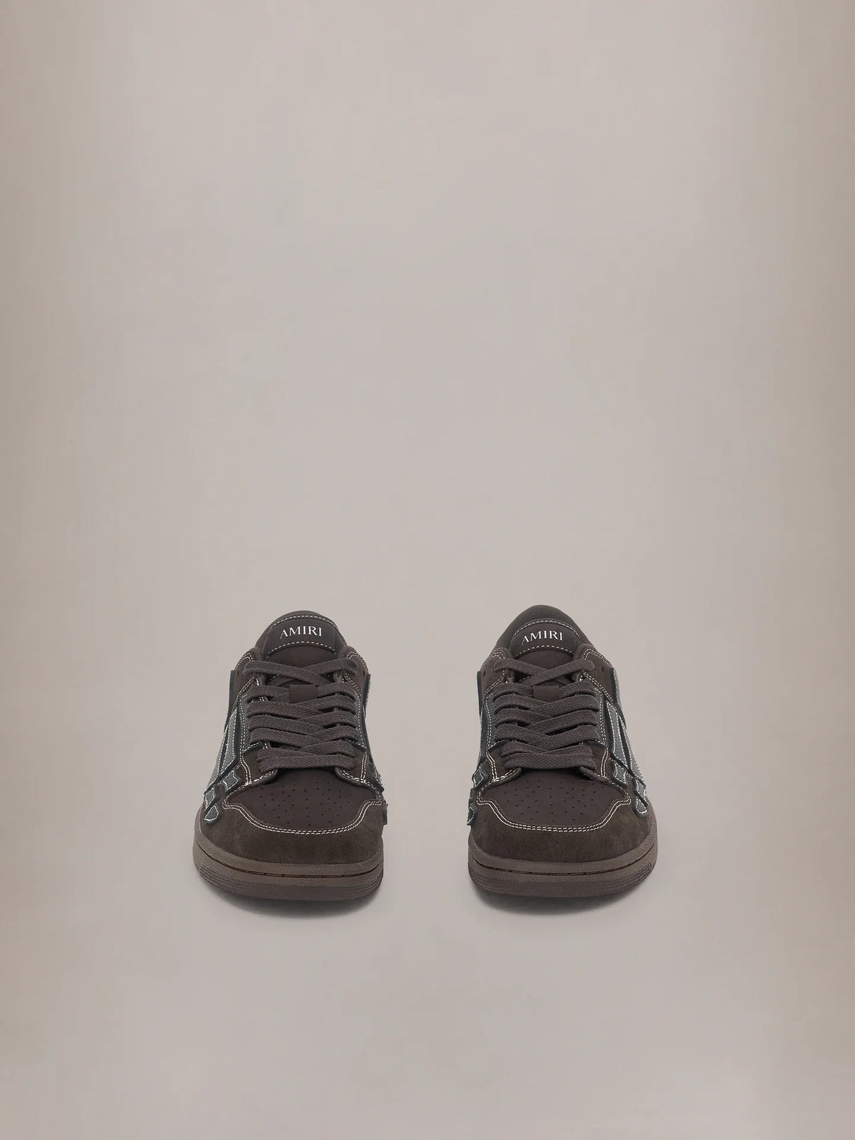 Amiri Brown Skel Top Low