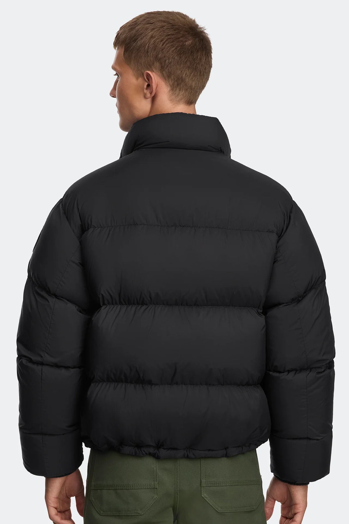 Canada Goose Black Sterling Puffer Jacket Tonal Disc