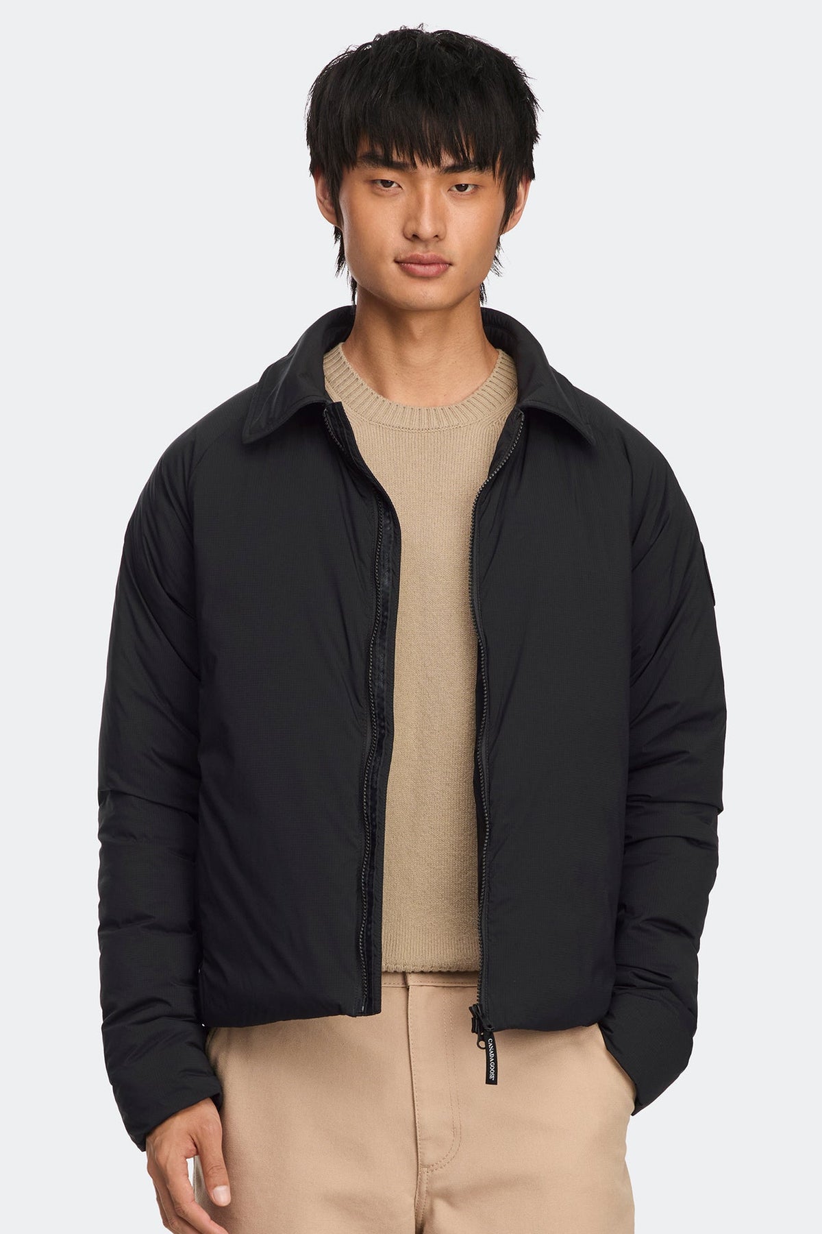 Canada Goose Black Disc Lodge Track Jacket