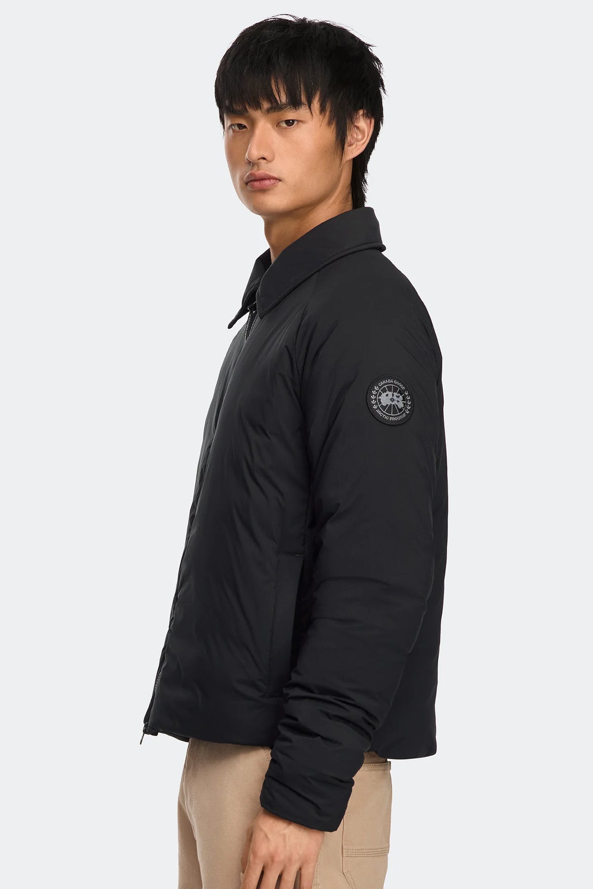 Canada Goose Black Disc Lodge Track Jacket