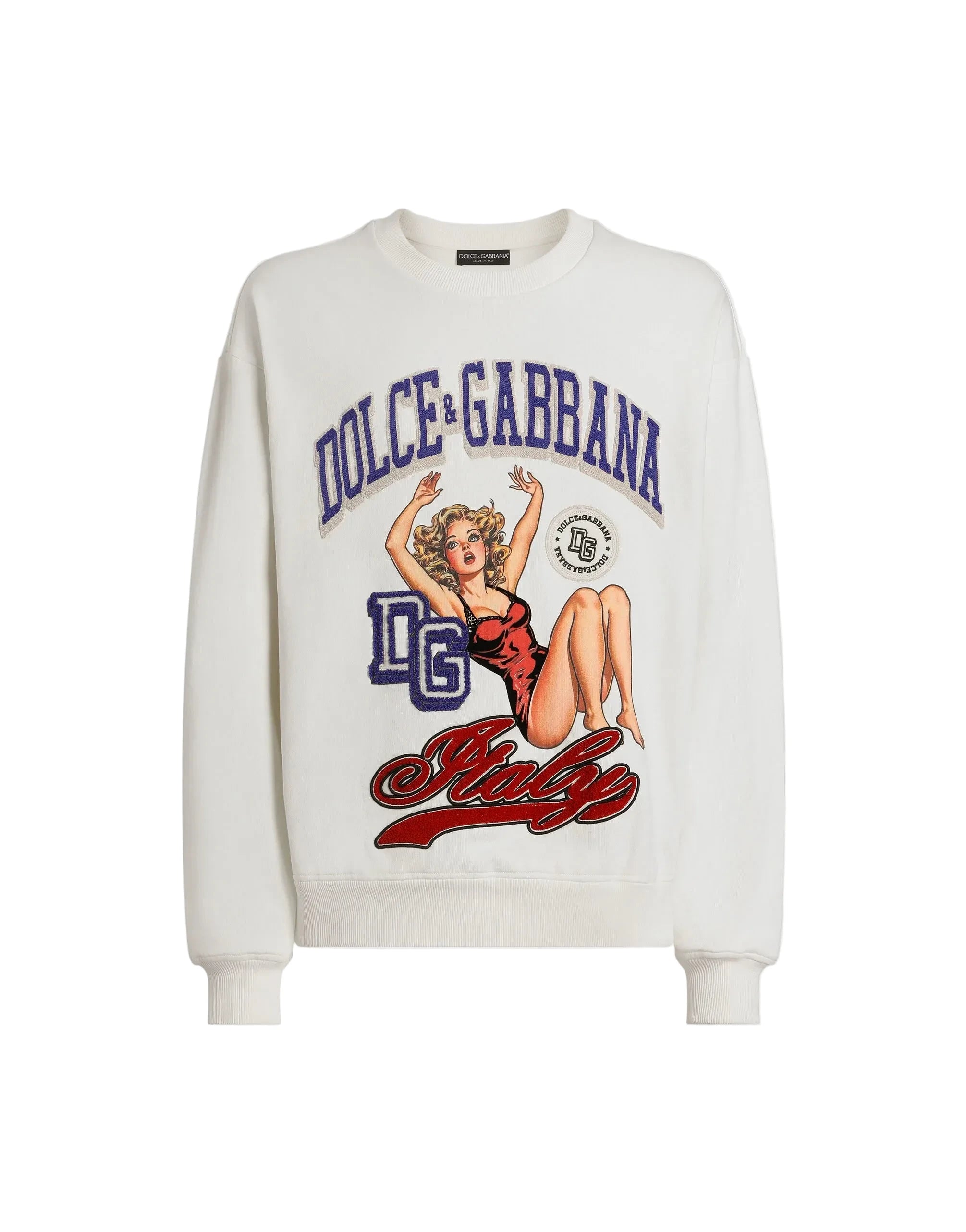 Dolce & Gabbana Cream Sweatshirt