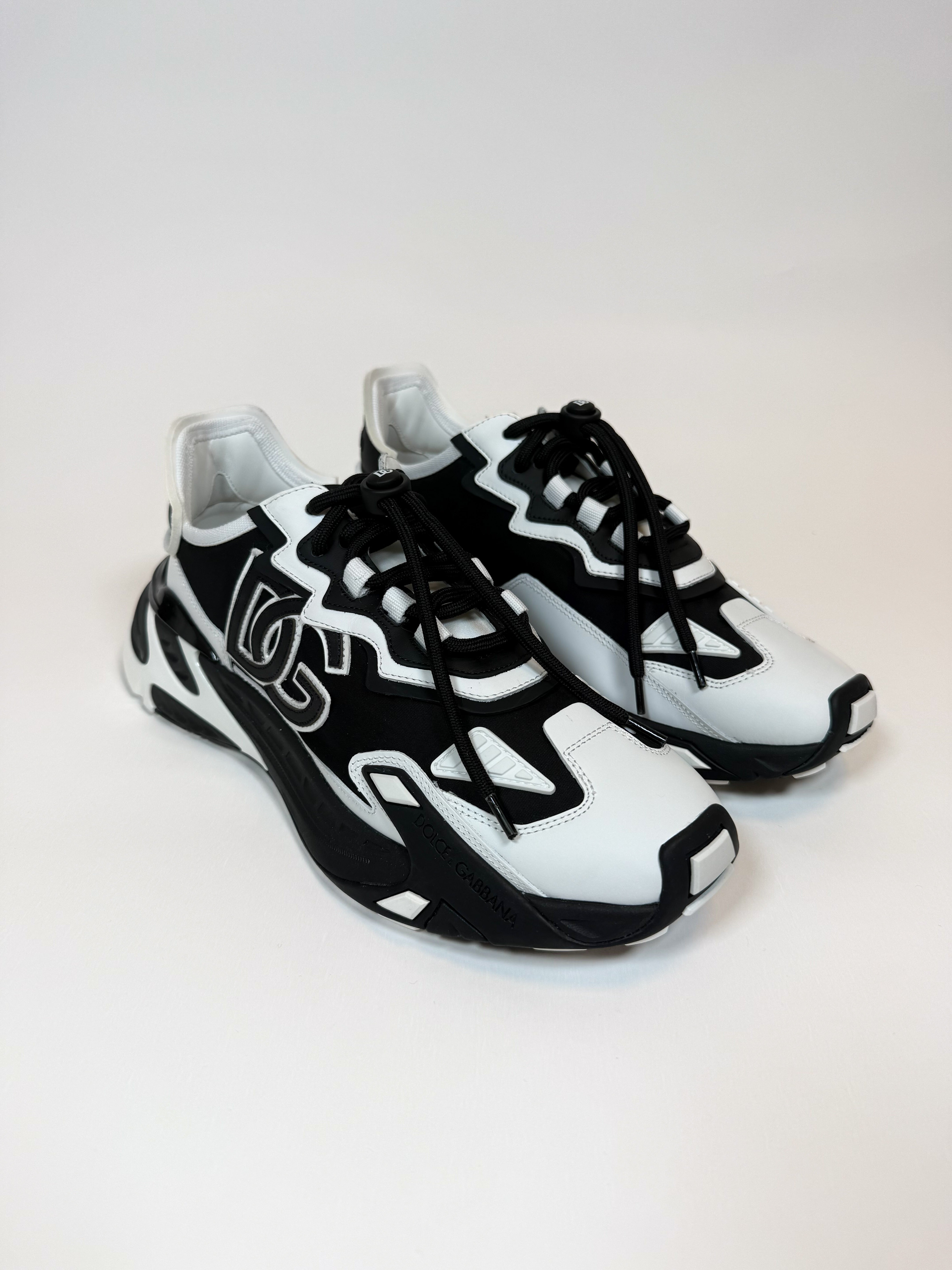 Dolce & Gabbana Daymaster Black and White Sneaker