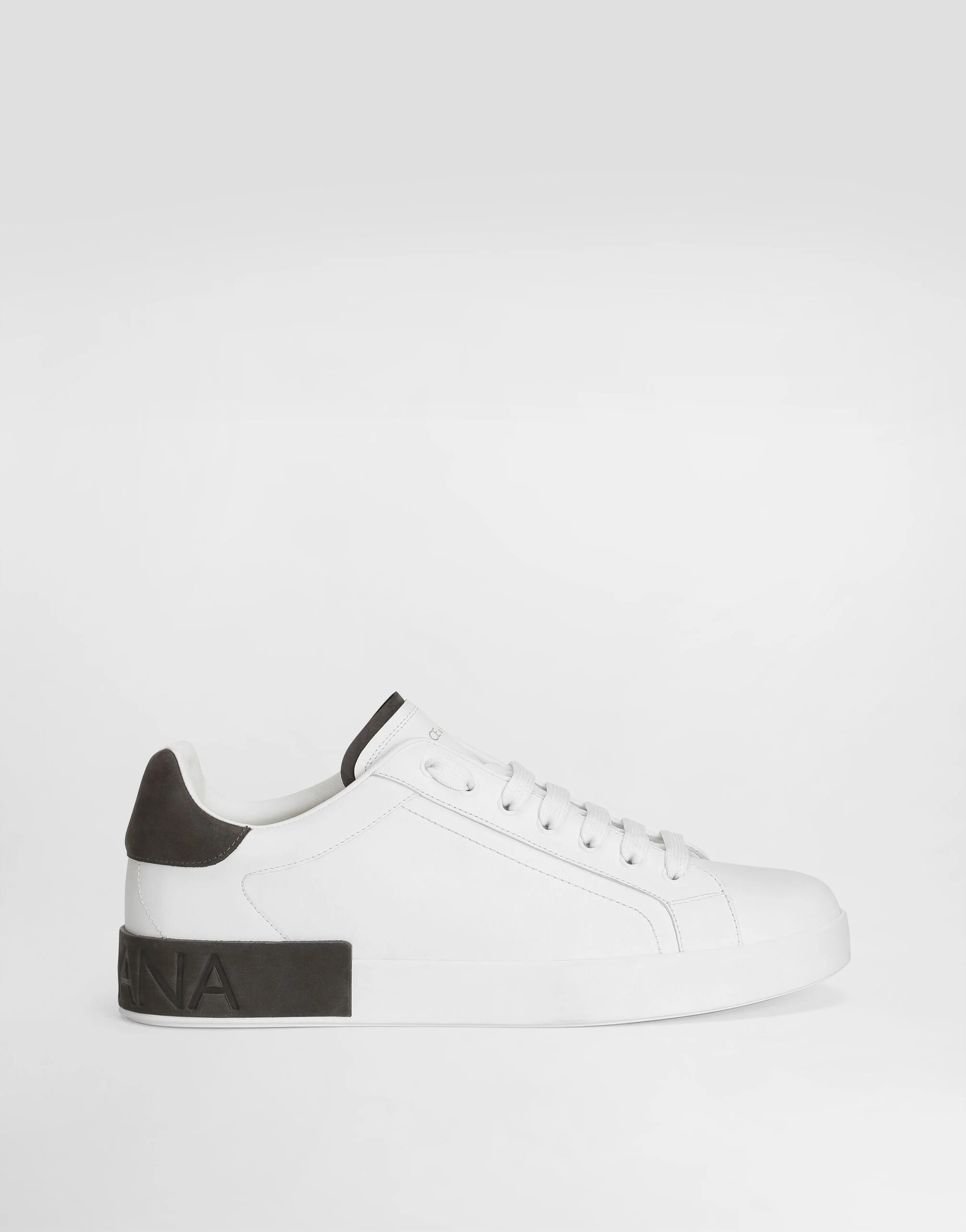 Dolce & Gabbana Portofino White and Black Sneaker