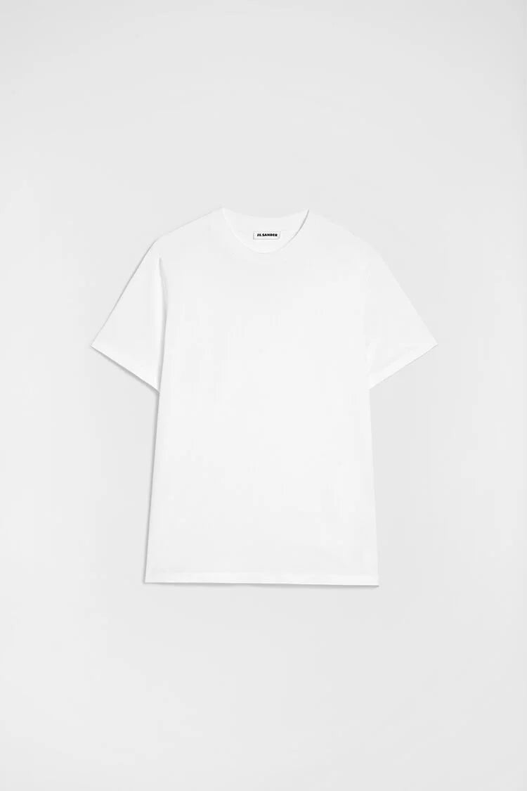 Jil Sander White Crew Neck T-Shirt