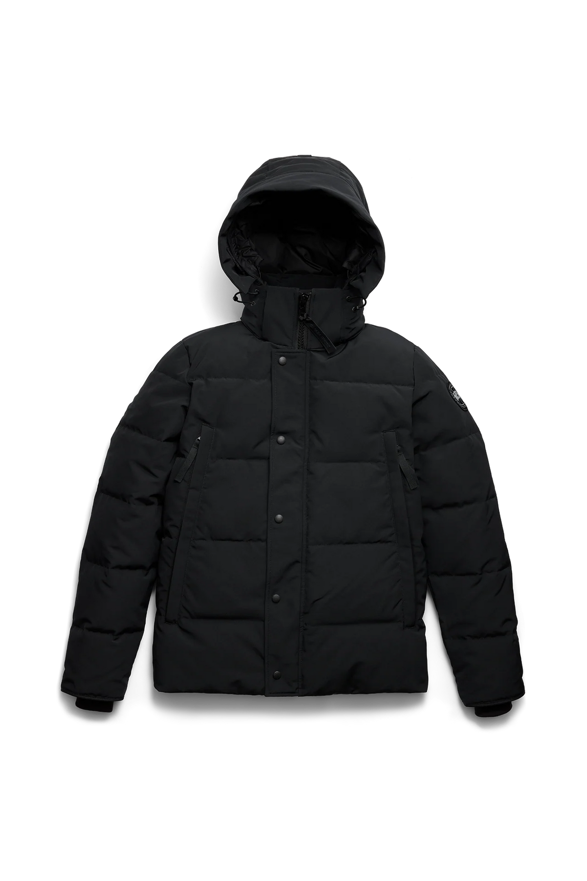 Canada Goose Black Wyndham Parka- CR Black Label