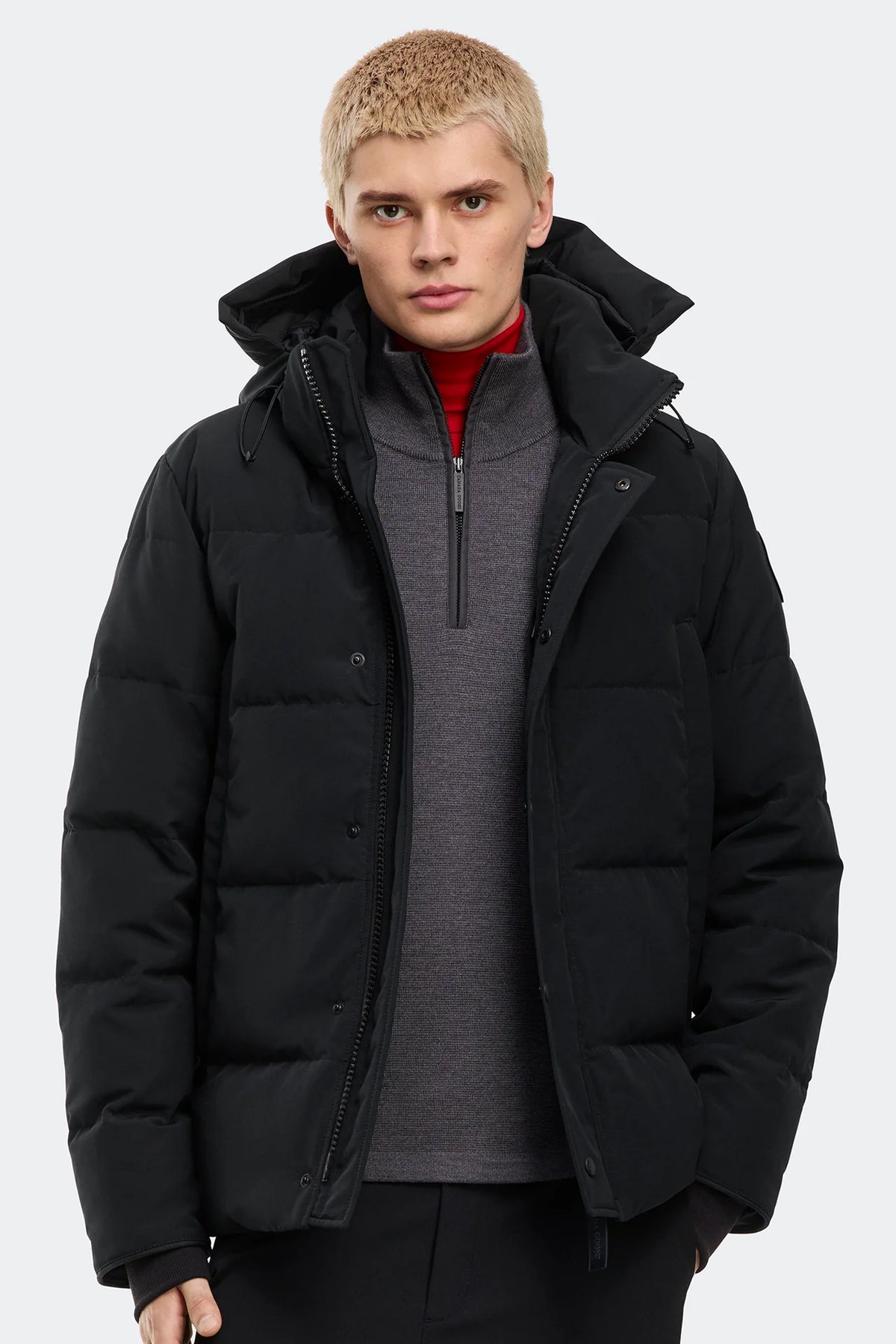 Canada Goose Black Wyndham Parka- CR Black Label