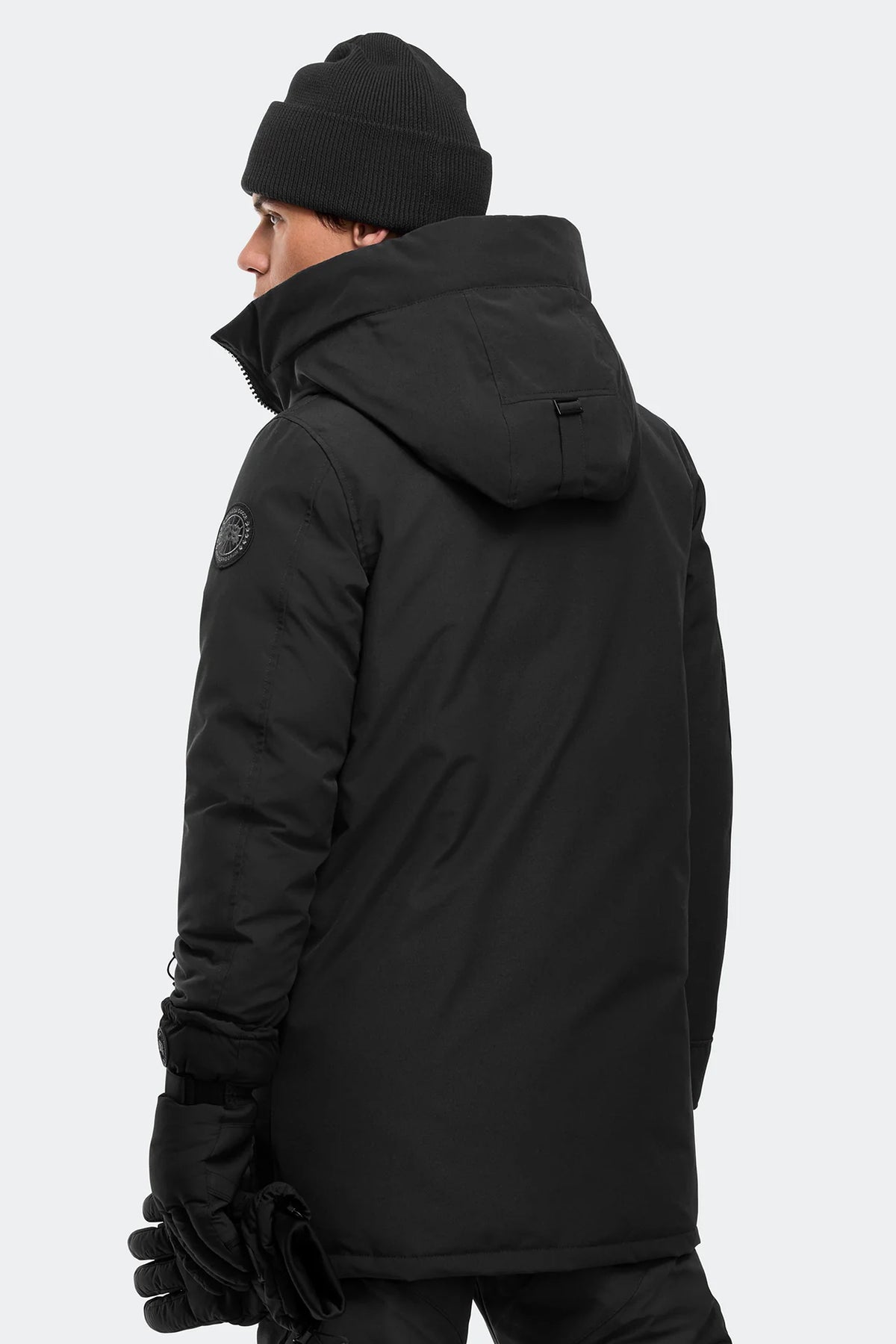 Canada Goose Black Langford Parka- CR Black Disc