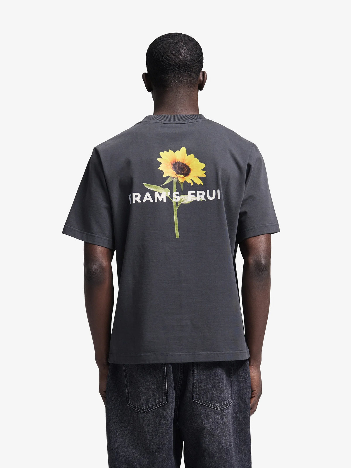 Brams Fruit Black Sunflower T-shirt