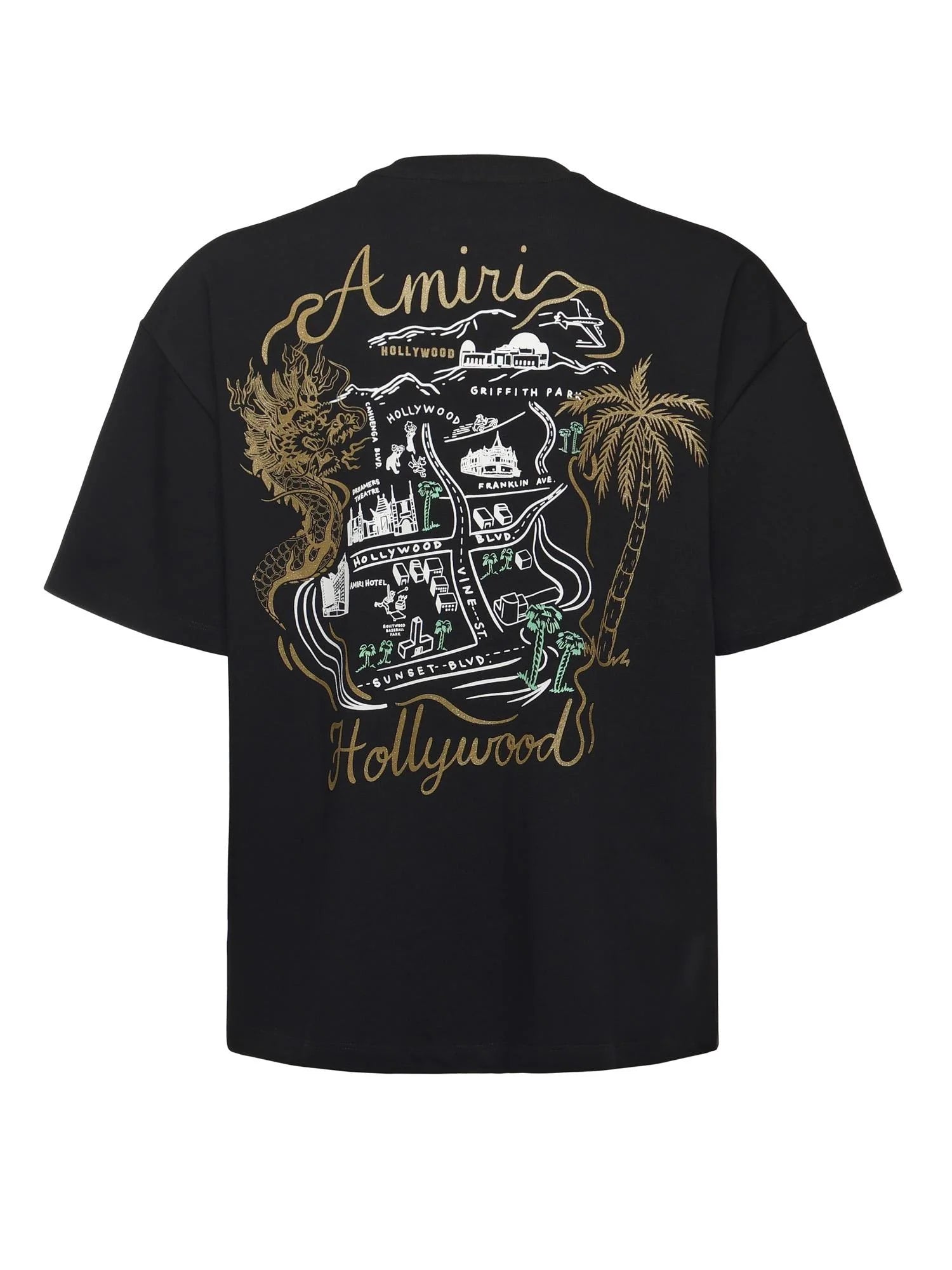 Amiri Hollywood Oversized Tee