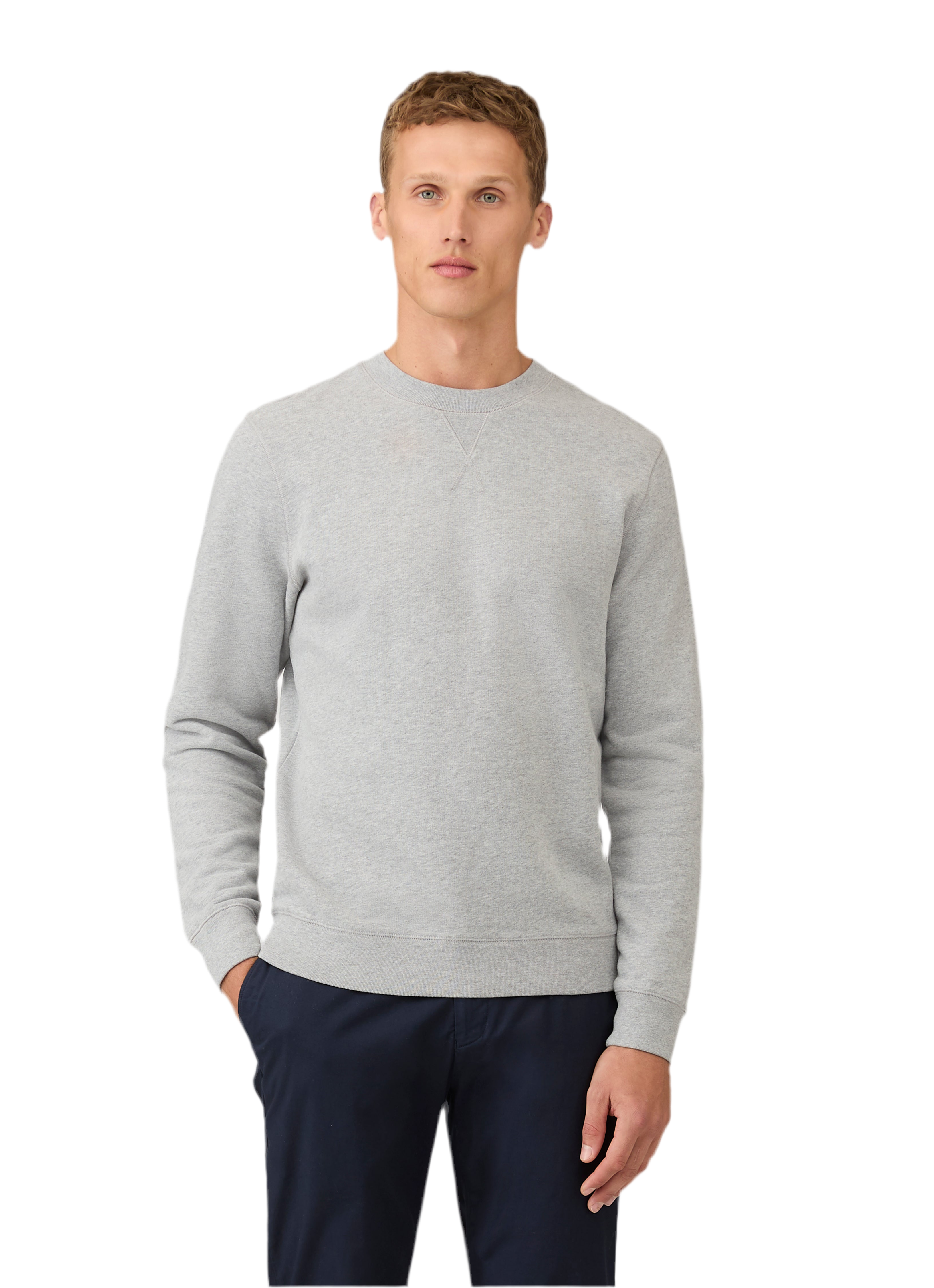 Loopback Sweatshirt - Grey Melange