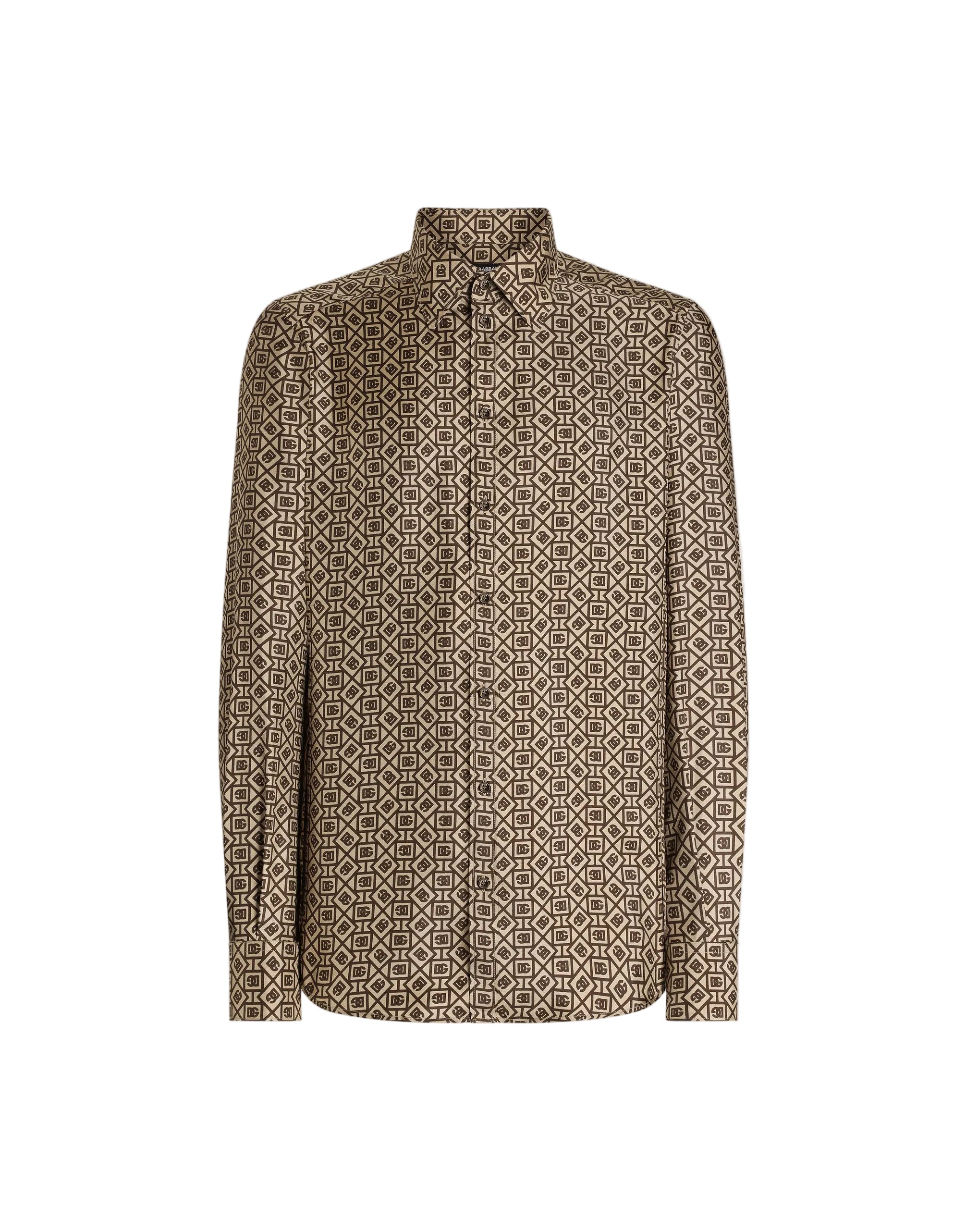 Dolce & Gabbana Silk Printed Shirt