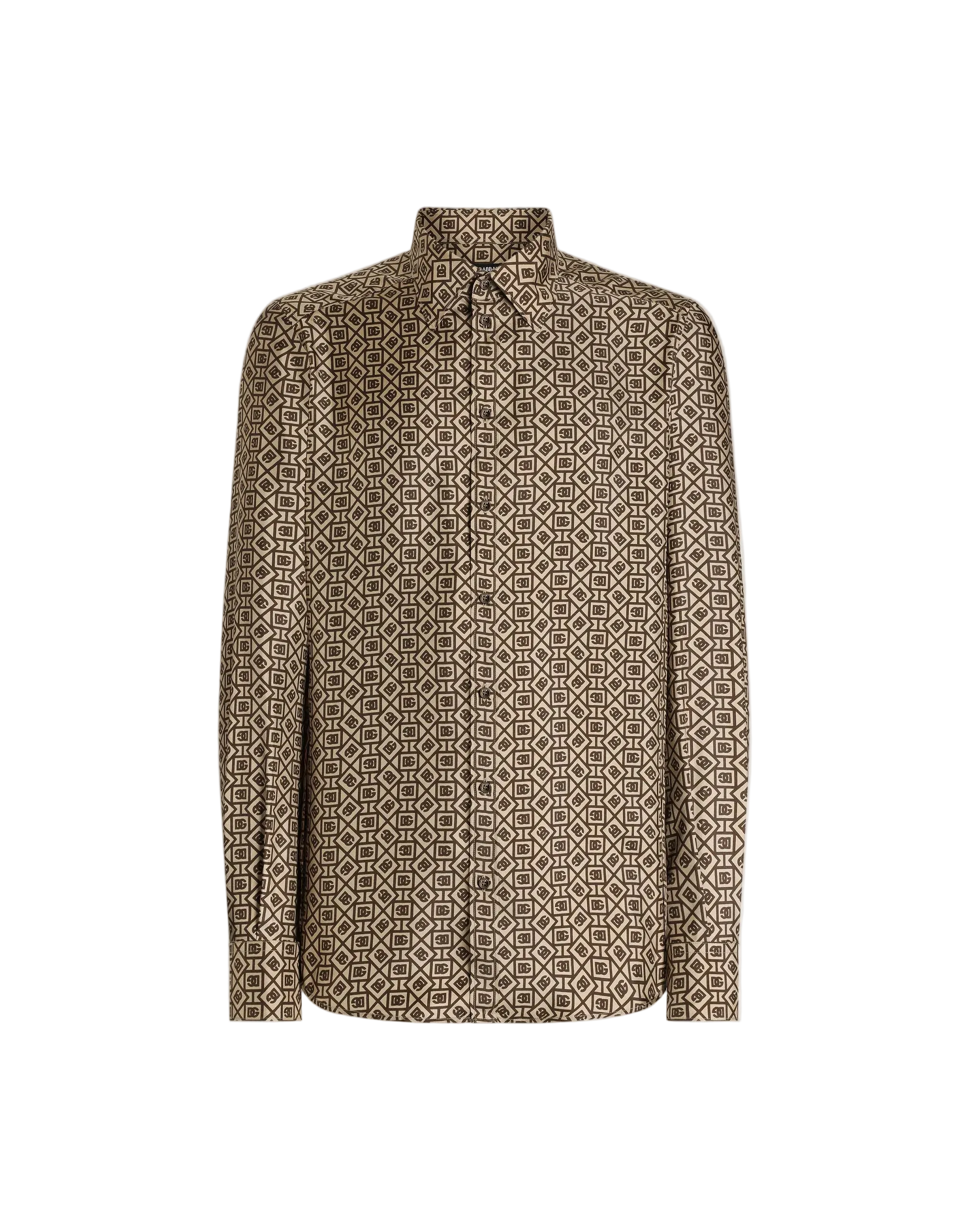 Dolce & Gabbana Silk Printed Shirt