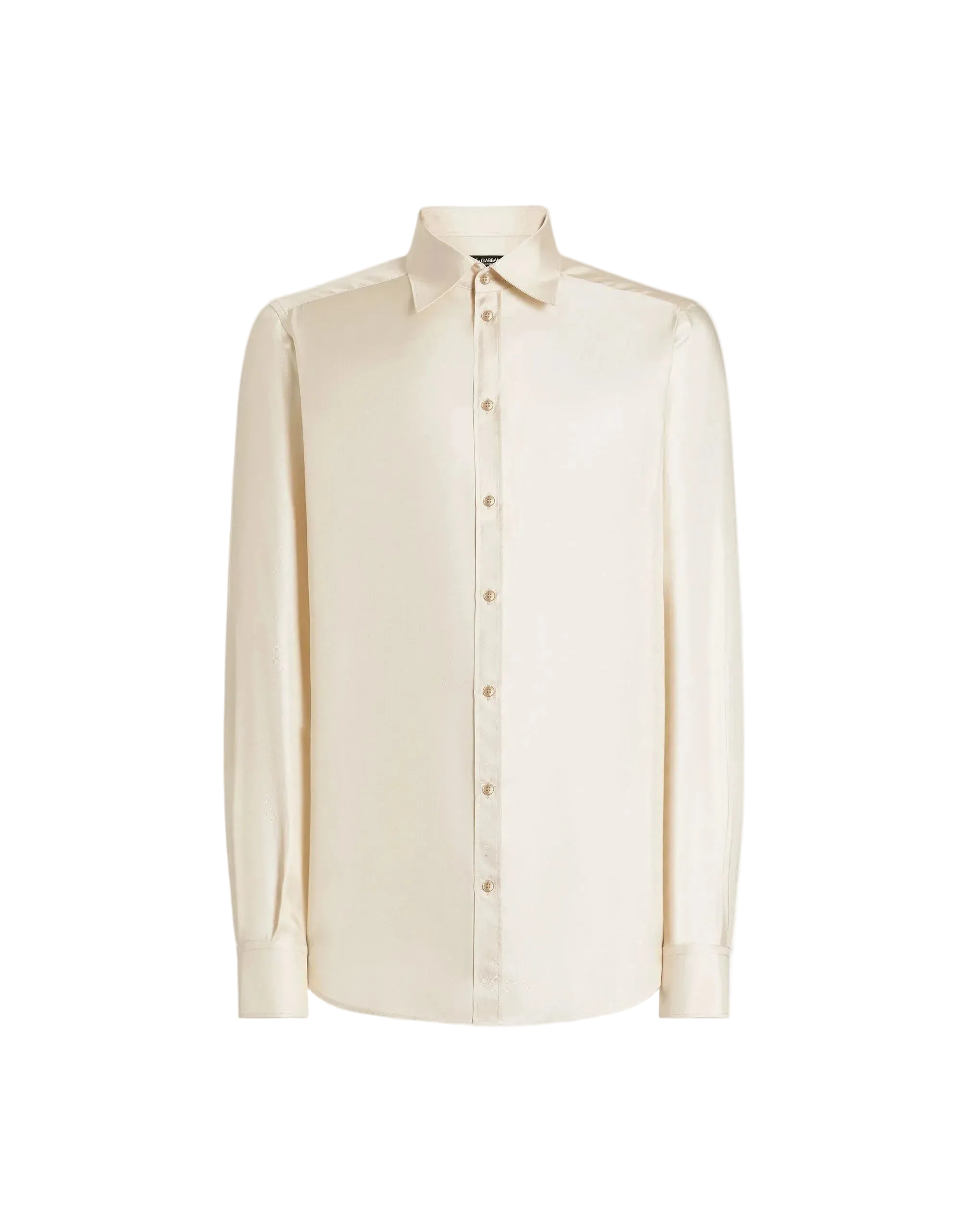 Dolce & Gabbana Beige Silk Shirt