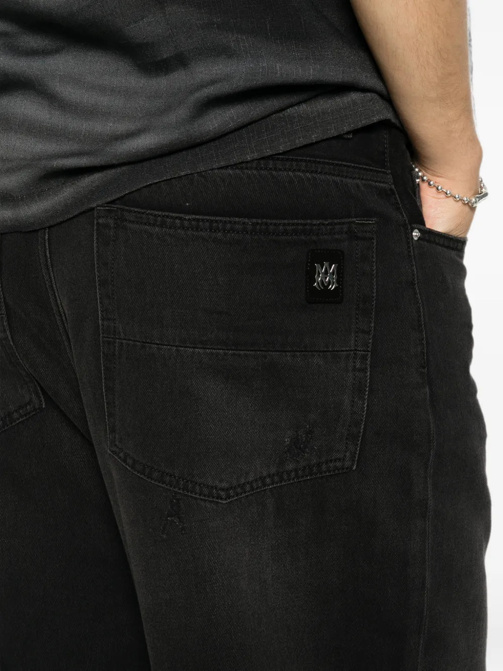 Amiri Vintage Black Baggy Jean