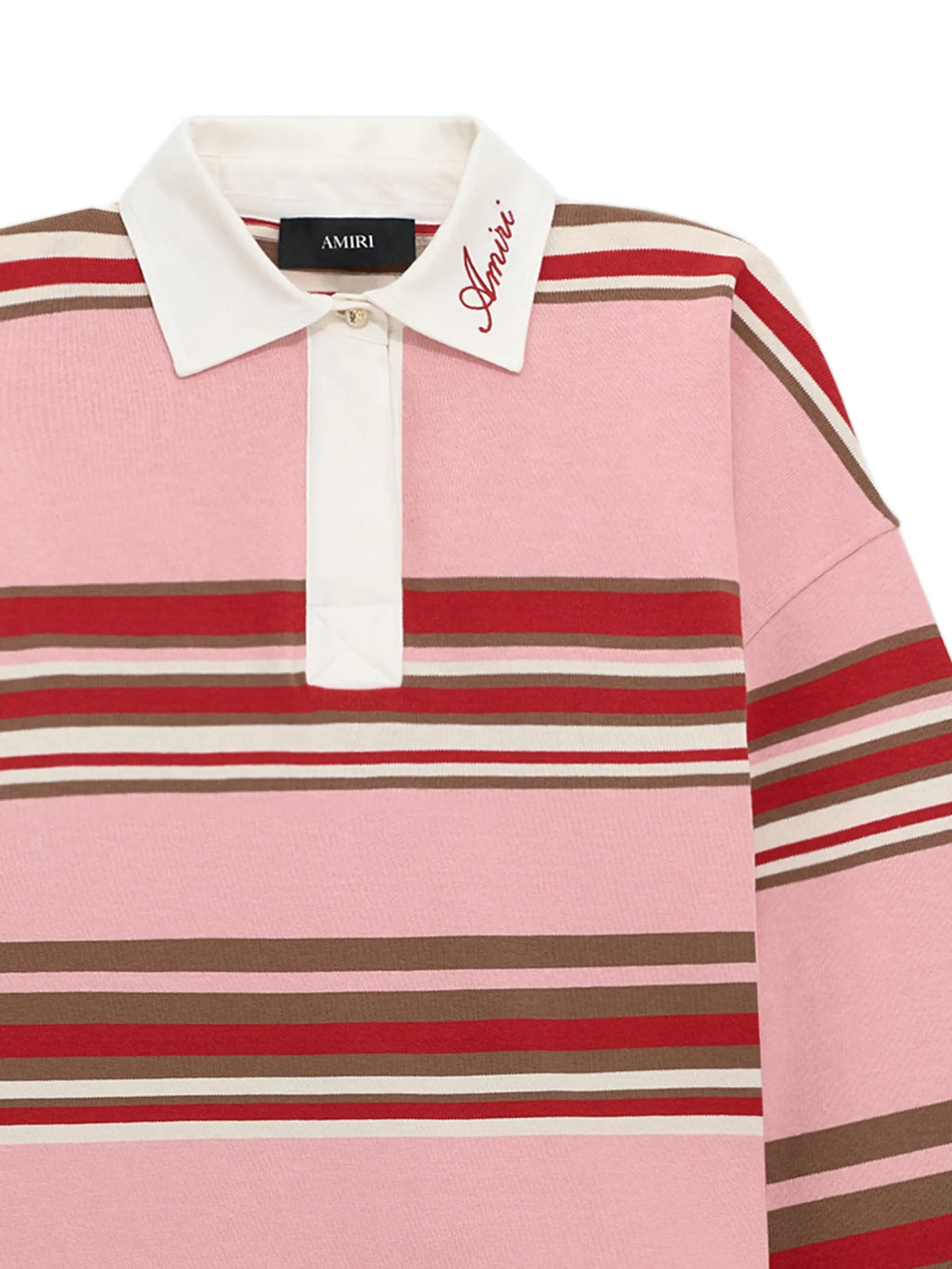 Amiri Striped Os Polo