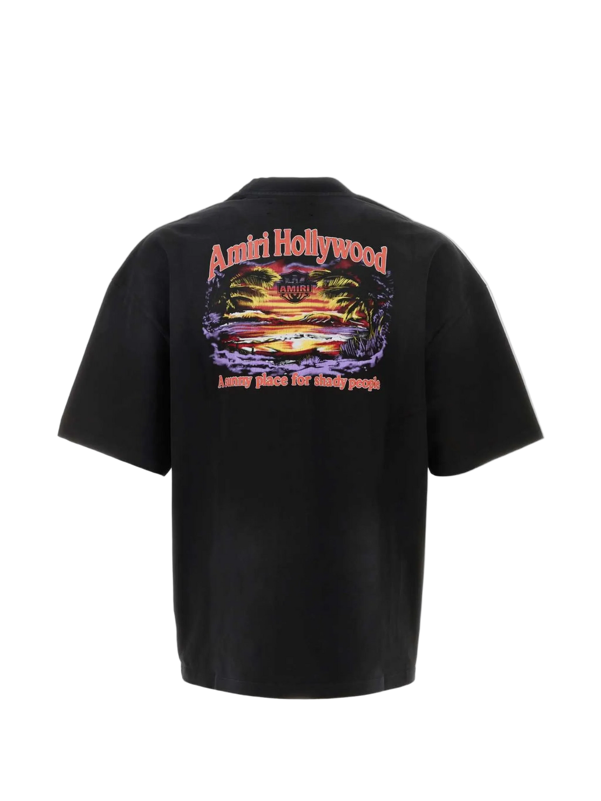 Amiri Black Sunny Place Skate Tee