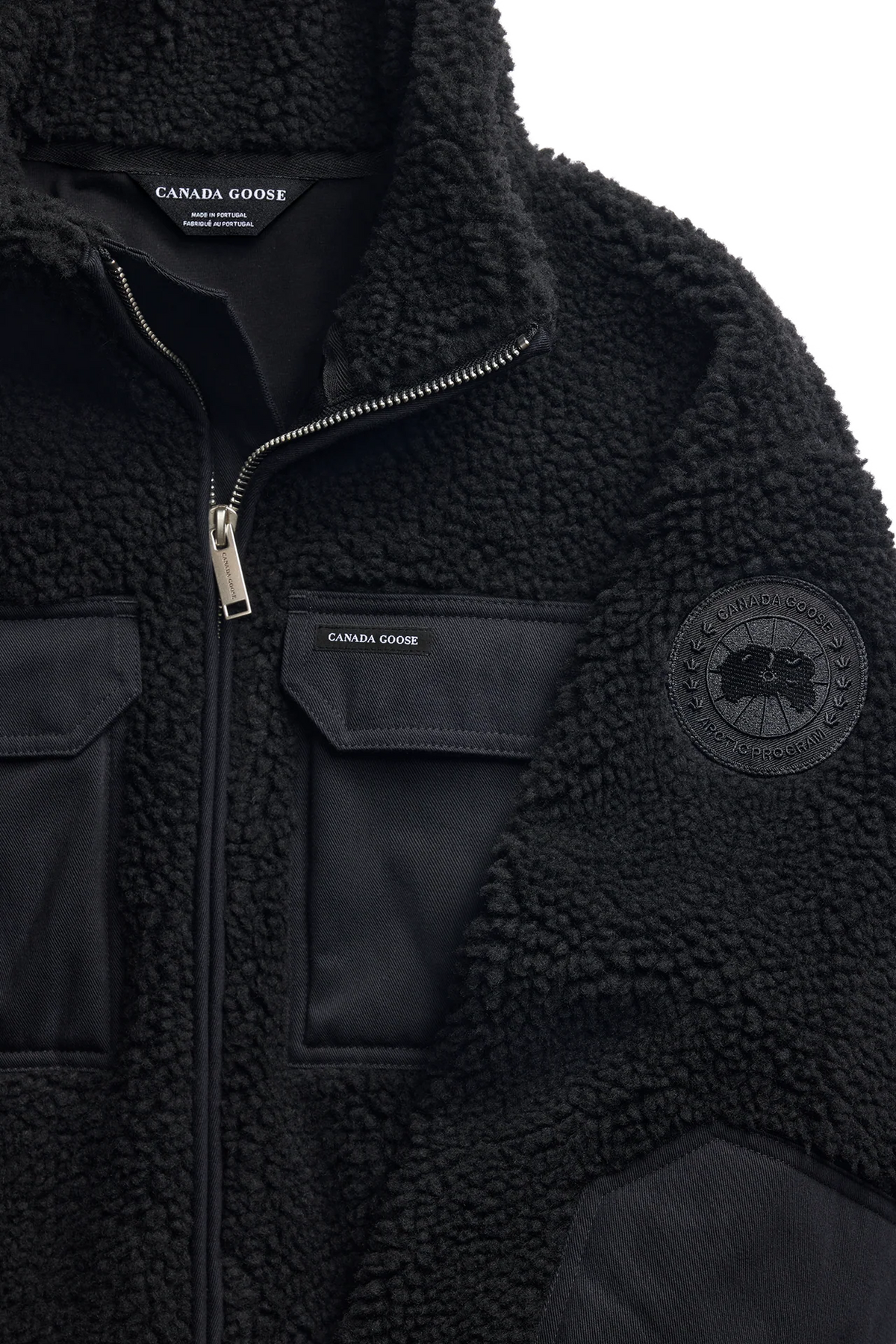 Canada Goose Black Harrier Fleece Jacket