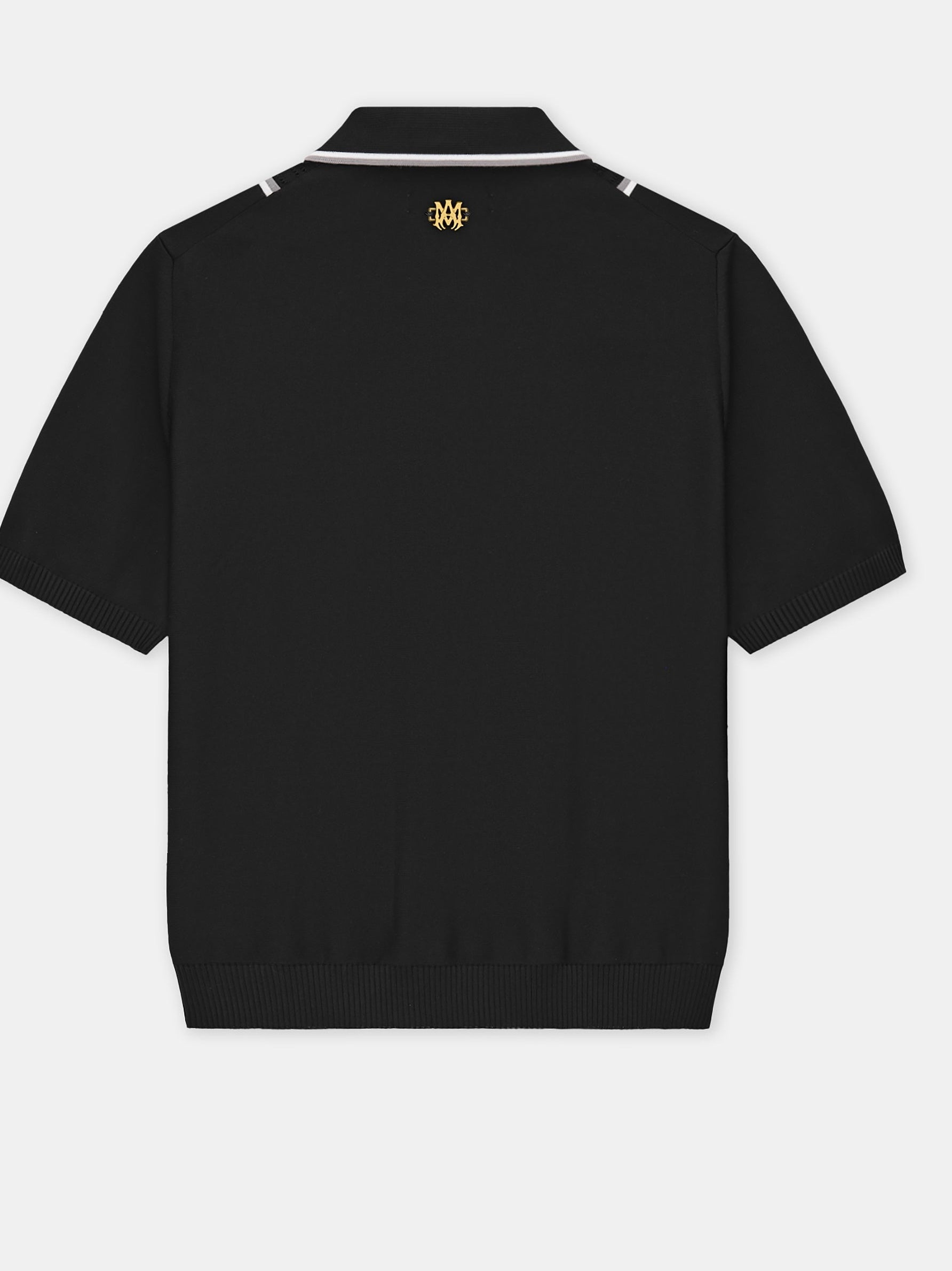 Amiri Script Stripe Black Shirt