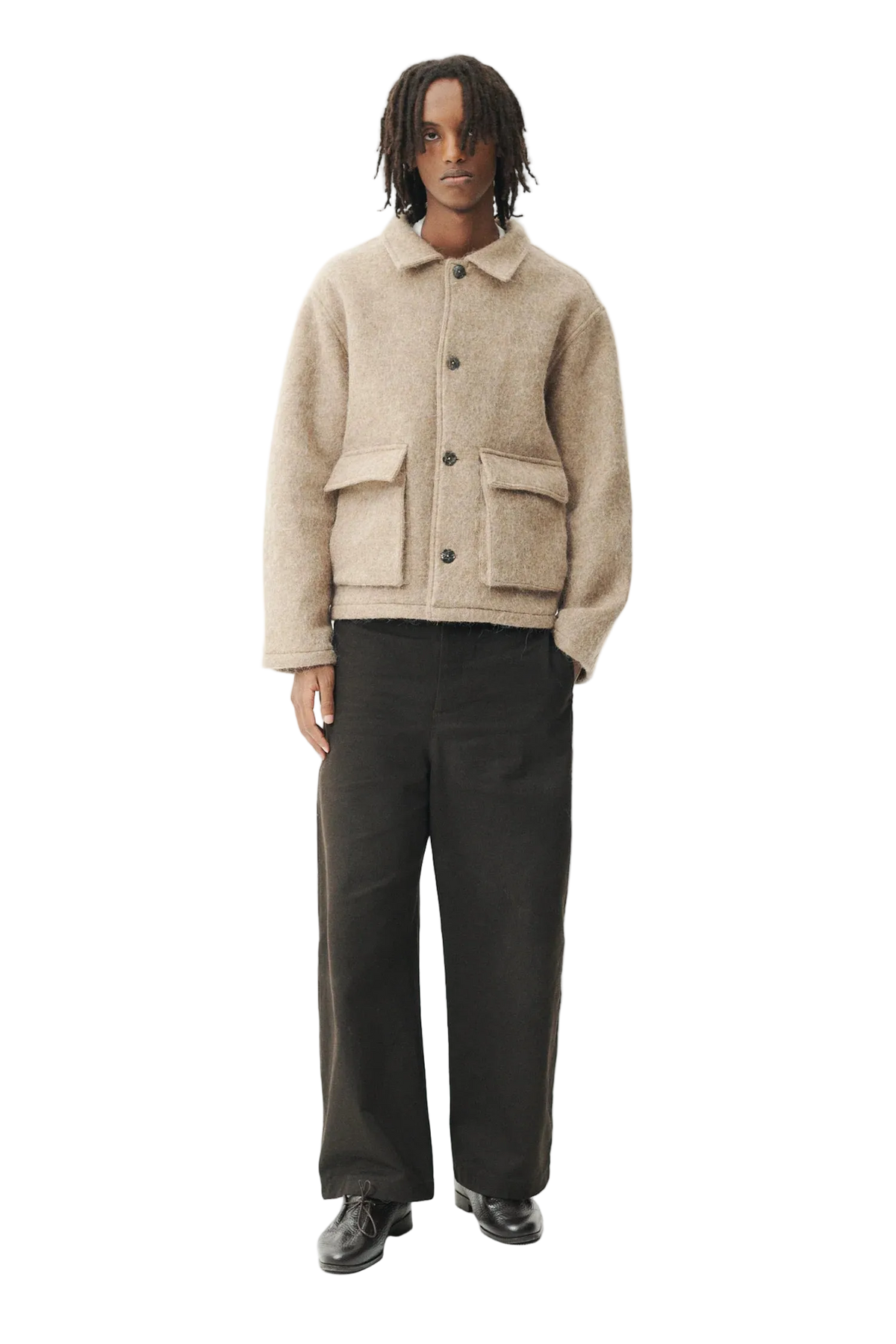 Welter Shelter Camel Fuzzy O Shirt