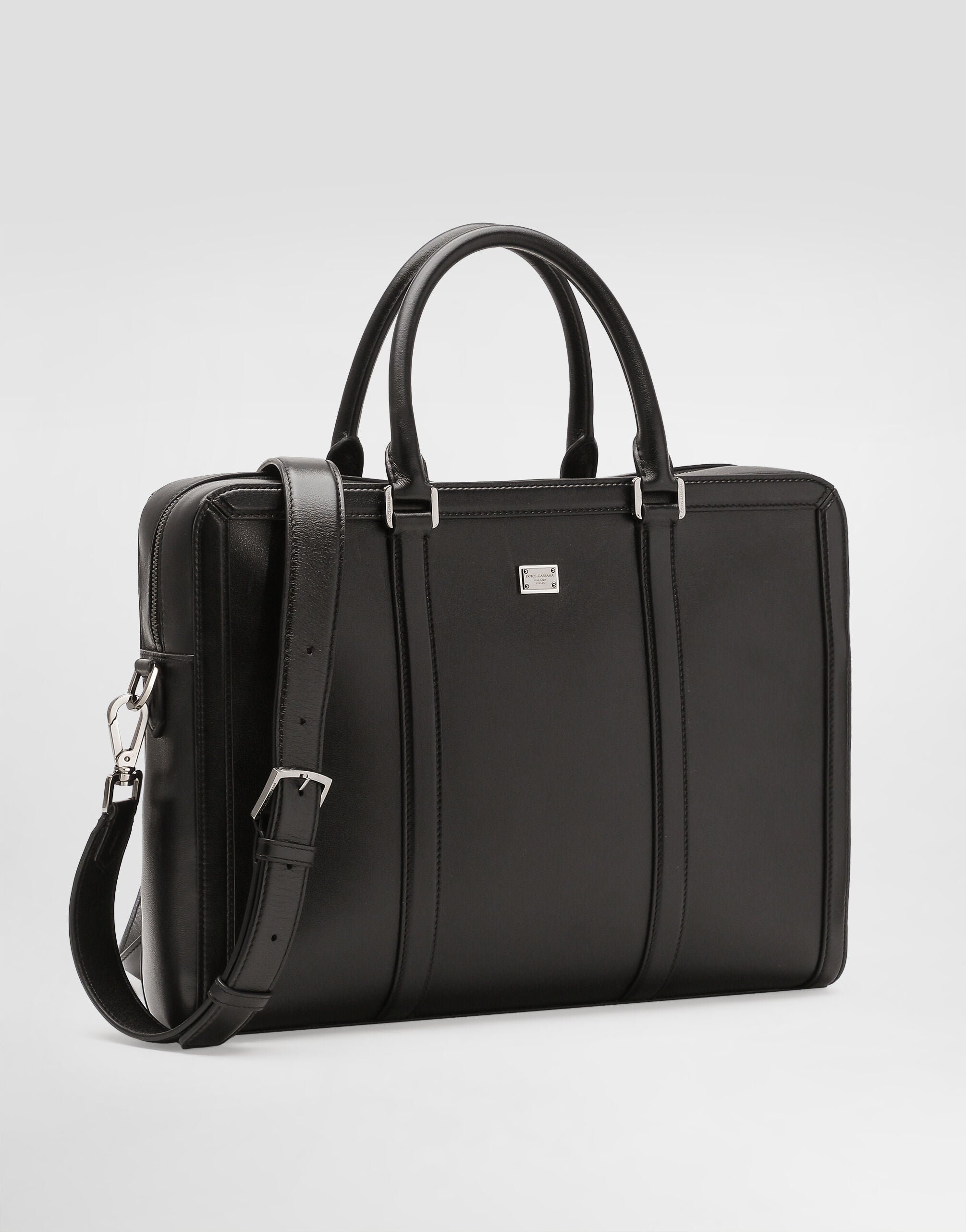 Dolce & Gabbana Clafskin Briefcase side