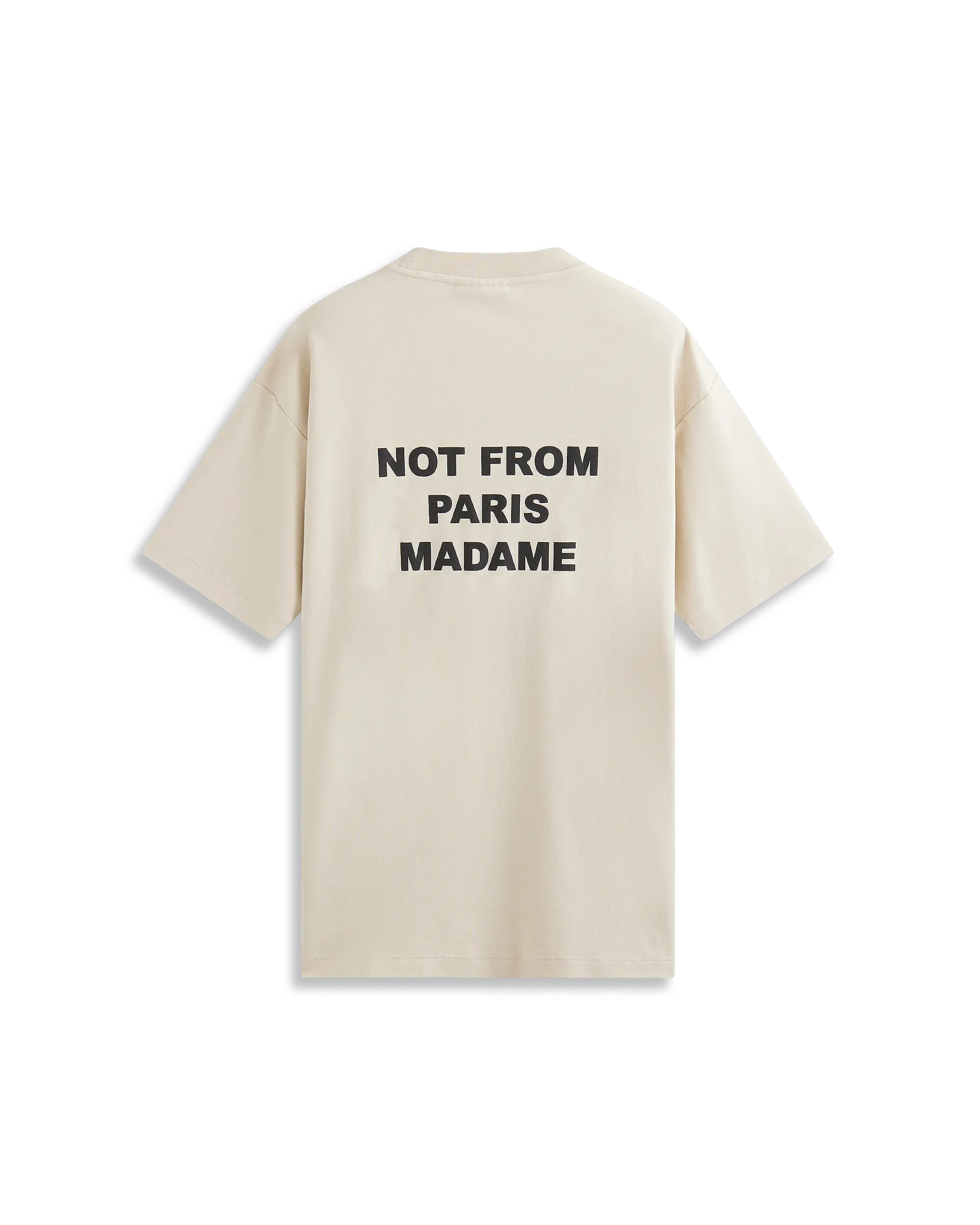 Drole de Monsieur Off-White Bold Slogan T-shirt