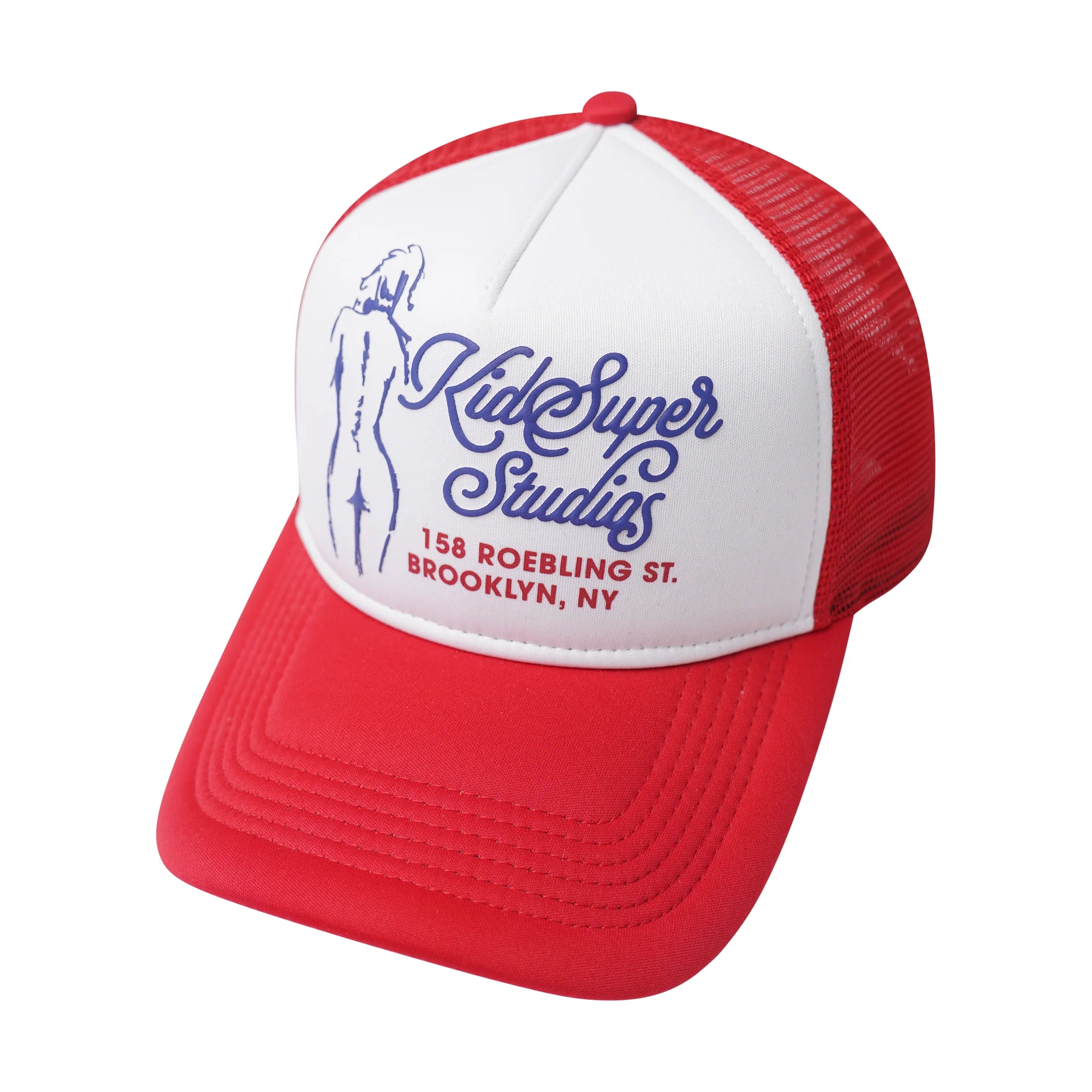 KidSuper Puff Print Truckerkeps
