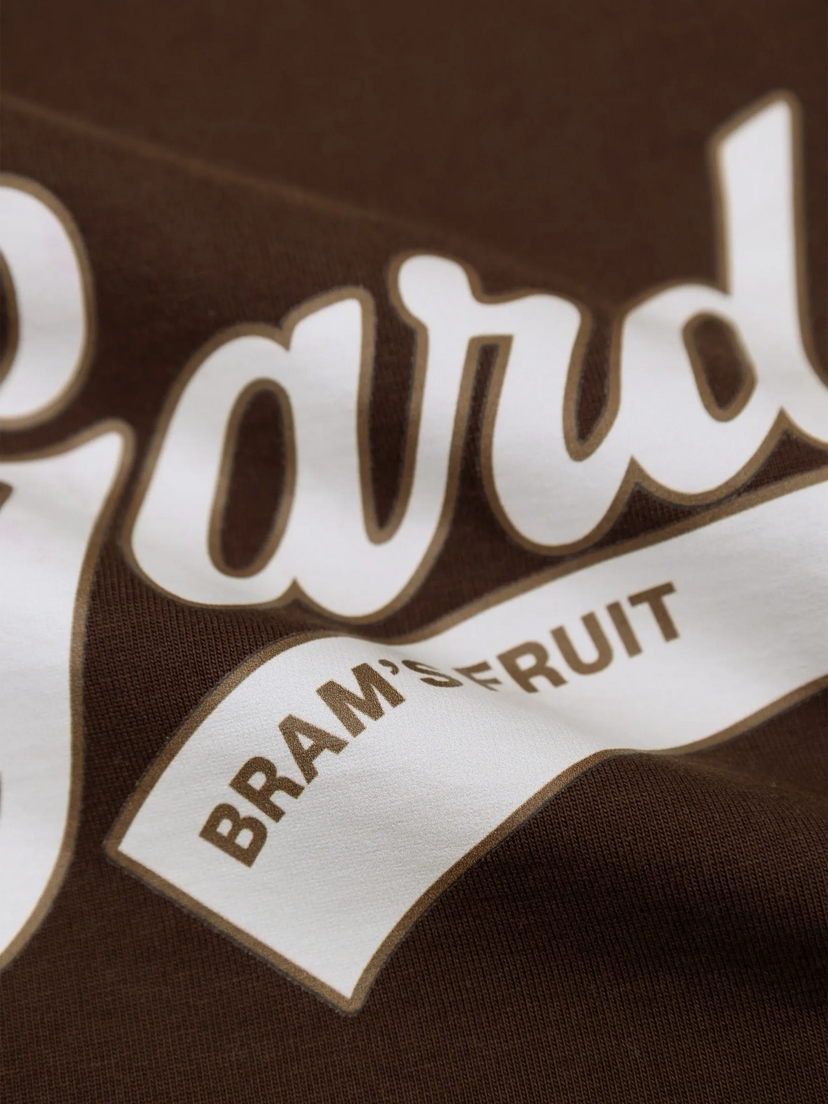 Brams Fruit Brown Double Layer T-shirt