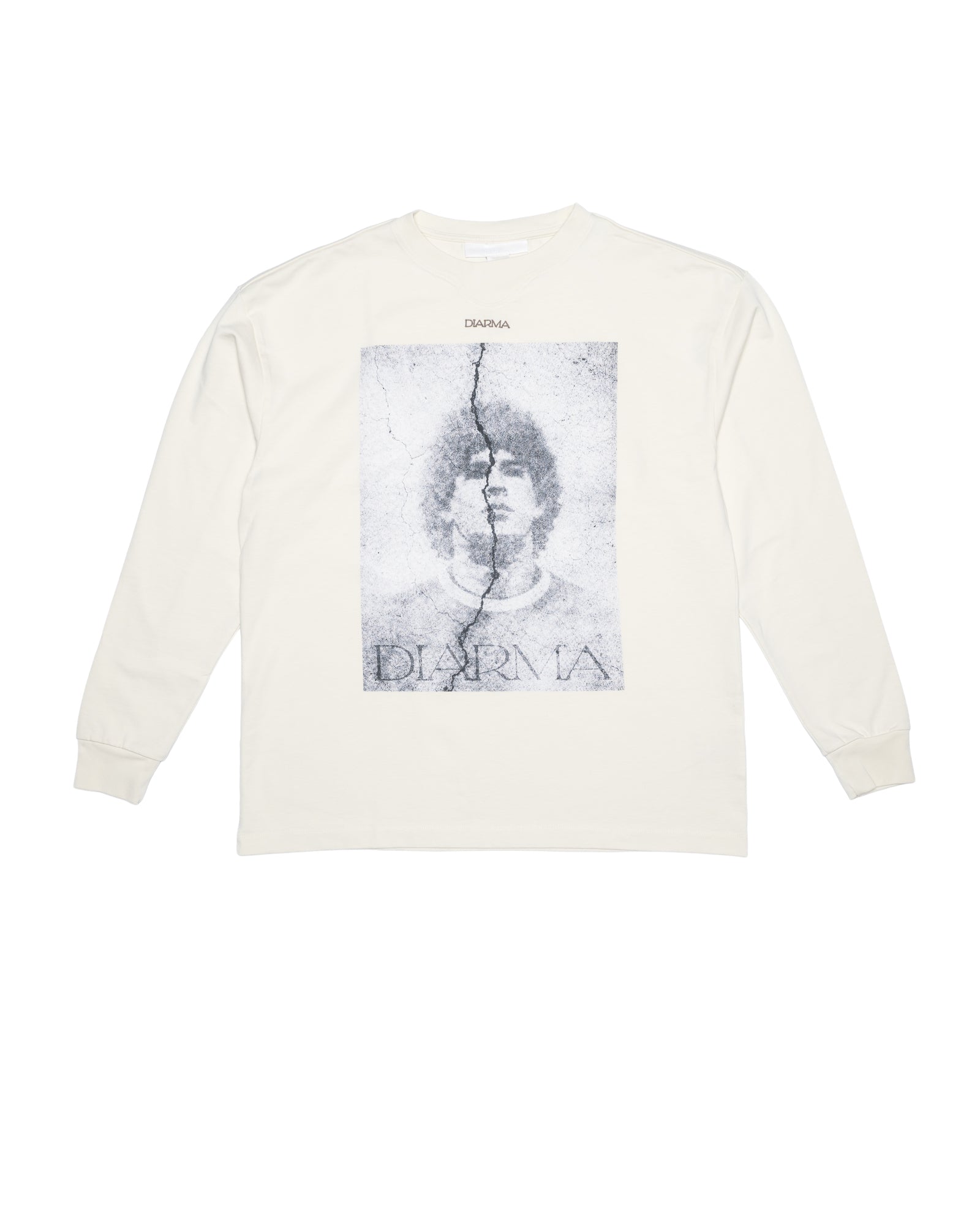 DIARMA Cracked Wall Cream Longsleeve