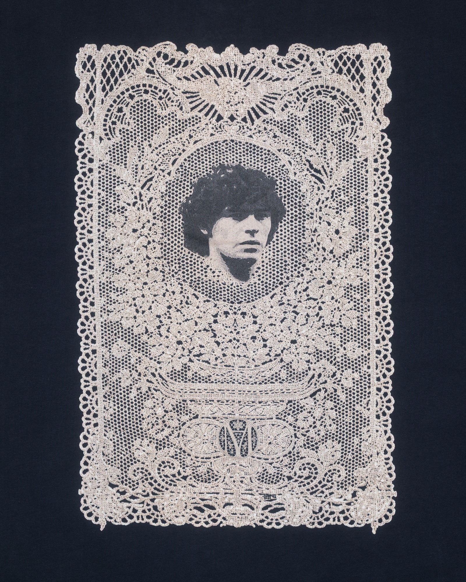 DIARMA Lace Memory MidnightBlue T-shirt