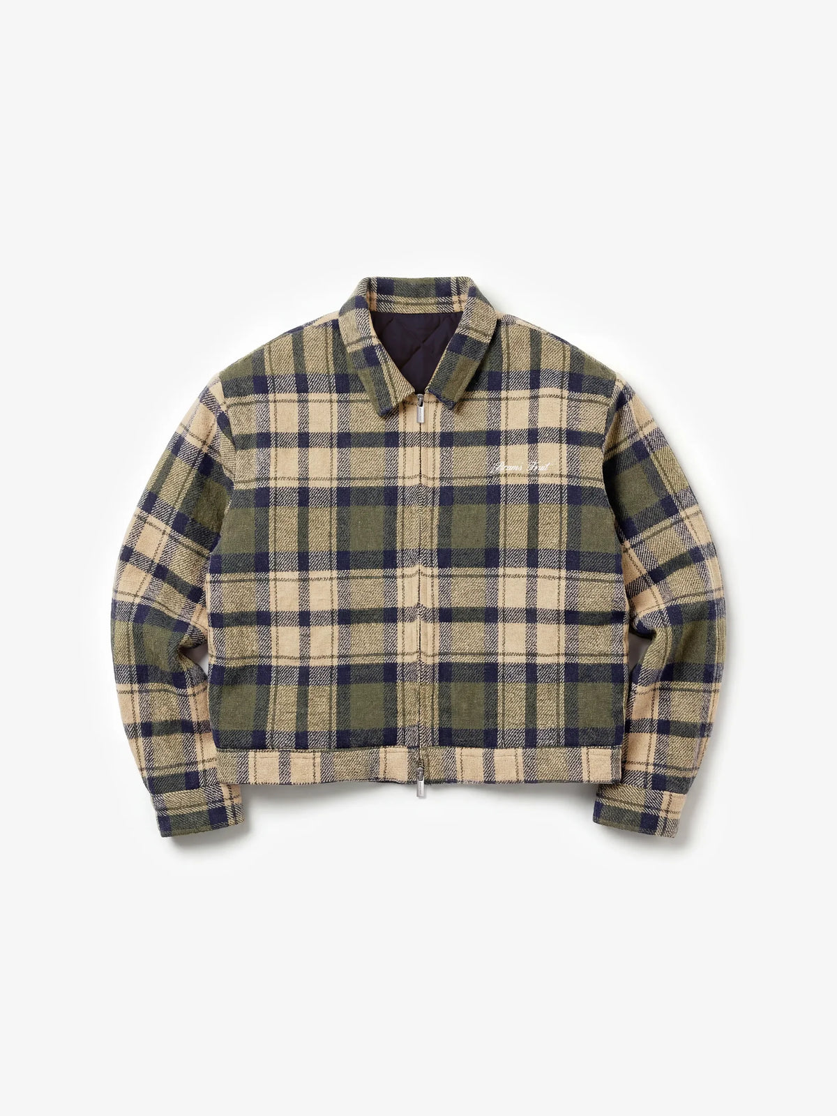 Brams Fruit Green Gardener Flanel Jacket