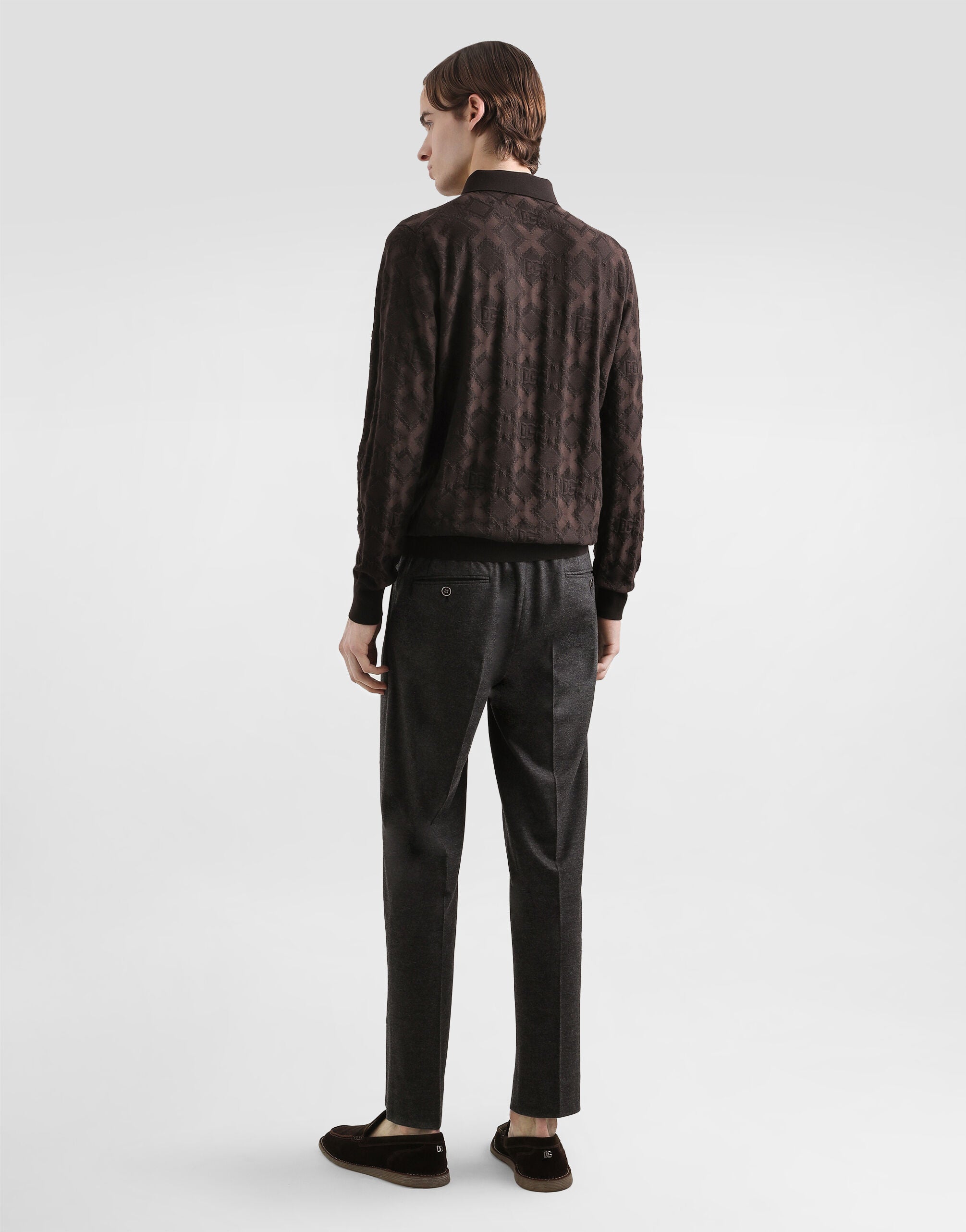 Polo-Pullover-Langarm