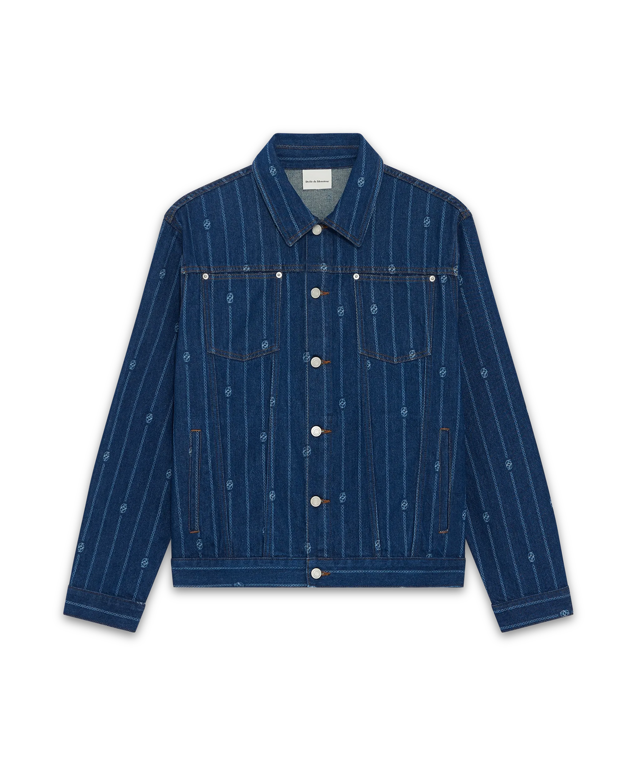 La veste Denim Monogramme