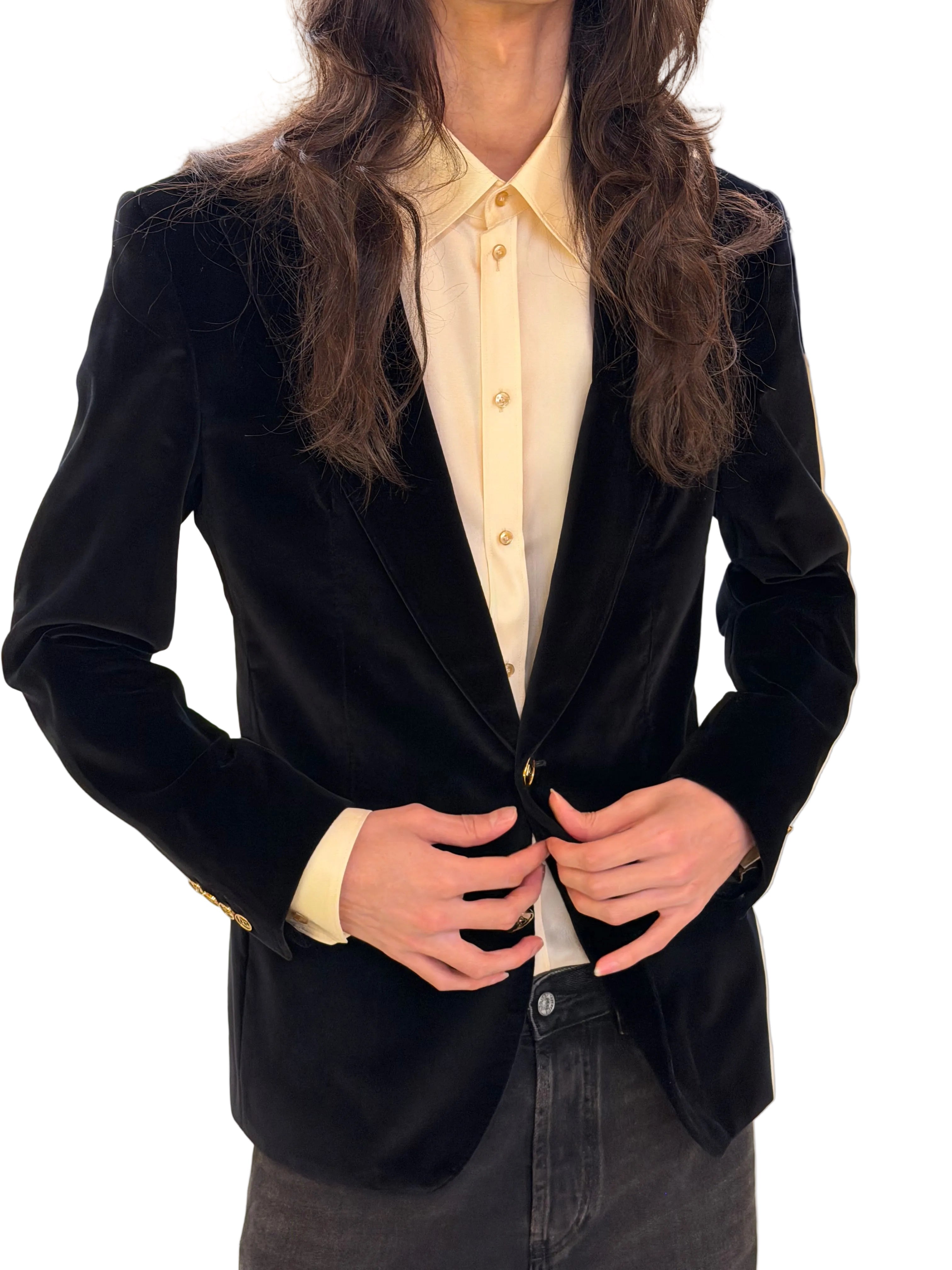 Dolce & Gabbana Sicilia Black Singel Breasted Jacket