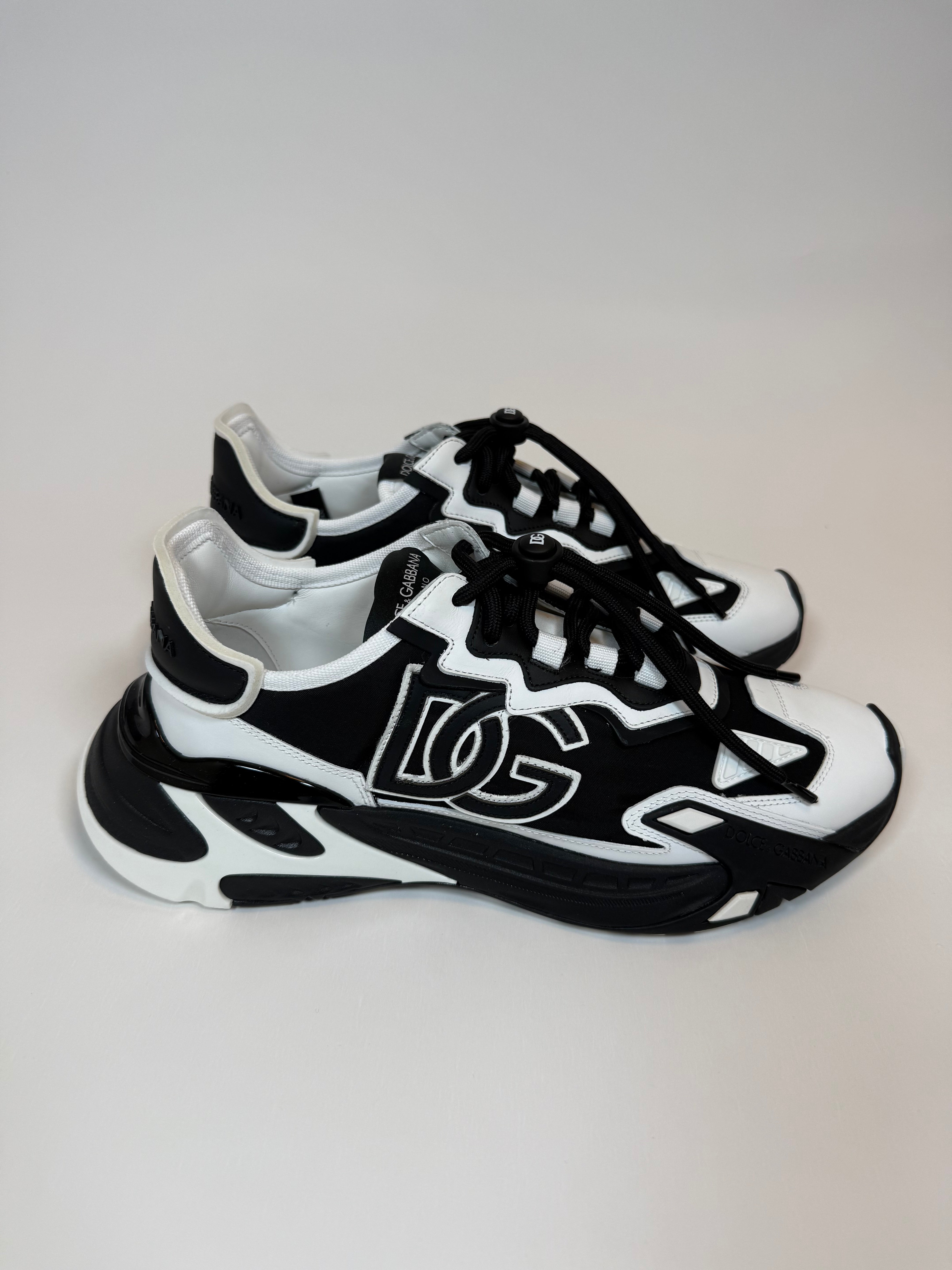 Dolce & Gabbana Daymaster Black and White Sneaker