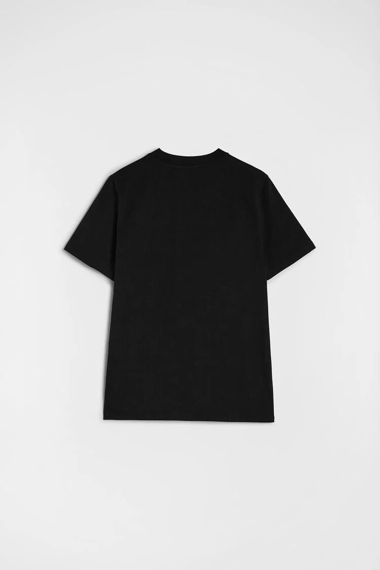Jil Sander Black Cotton Crew T-Shirt