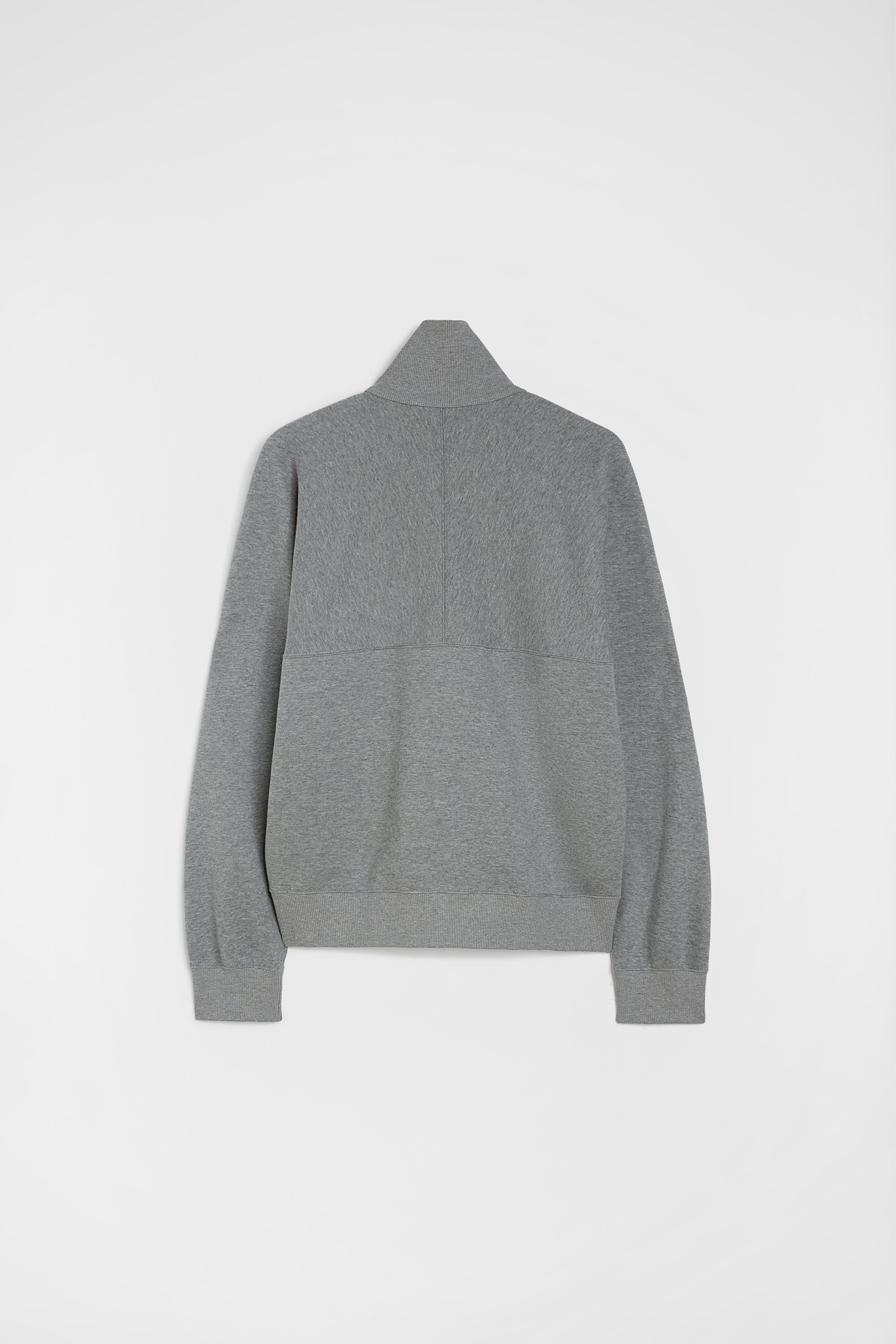 Jil Sander Cotton Terry Halv Zip Sweat