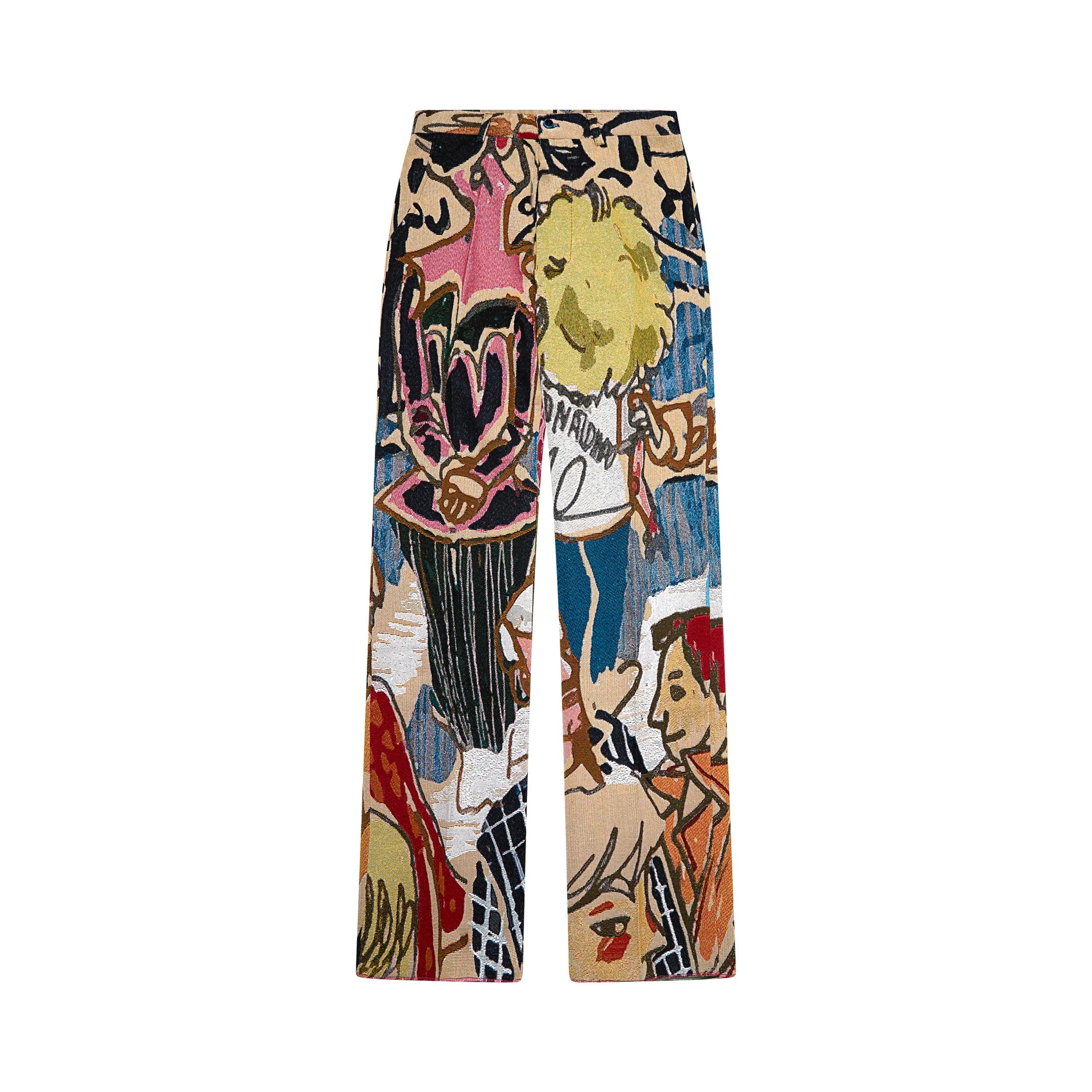 KidSuper Jacquard "Boy Who Jumped The Moon" Byxor