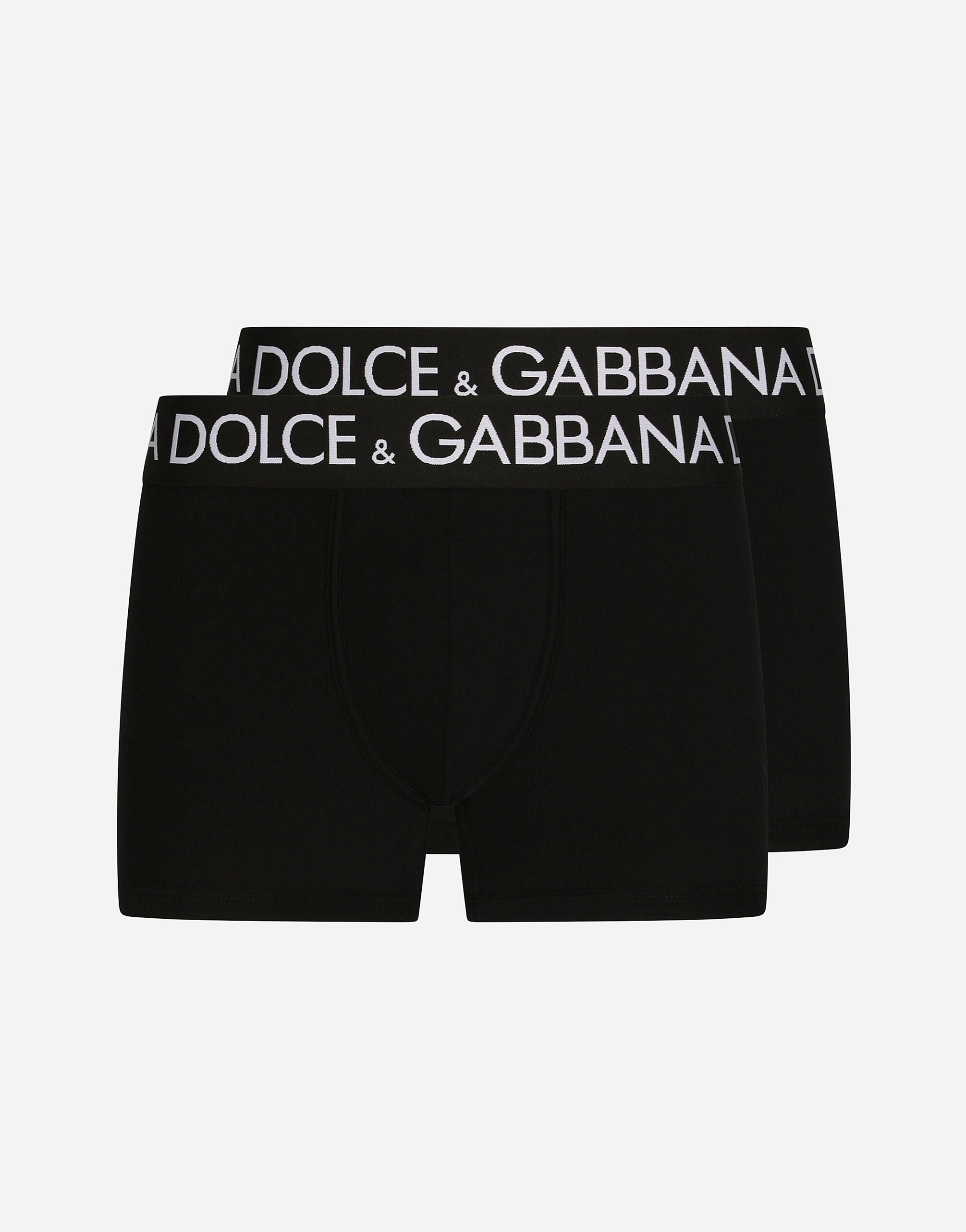 Dolce & Gabbana Black Regular Boxer 2-Pack