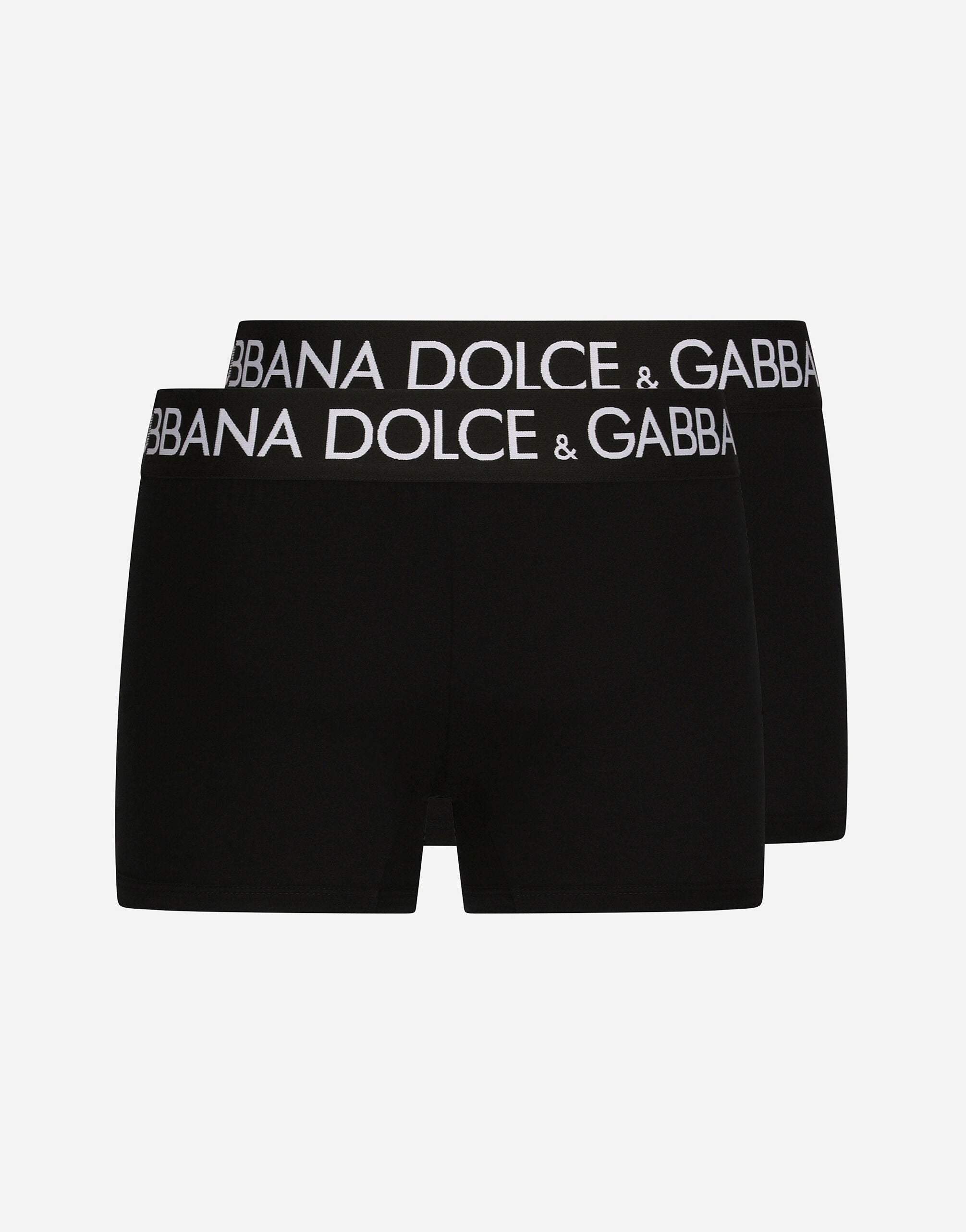 Dolce & Gabbana Black Regular Boxer 2-Pack back