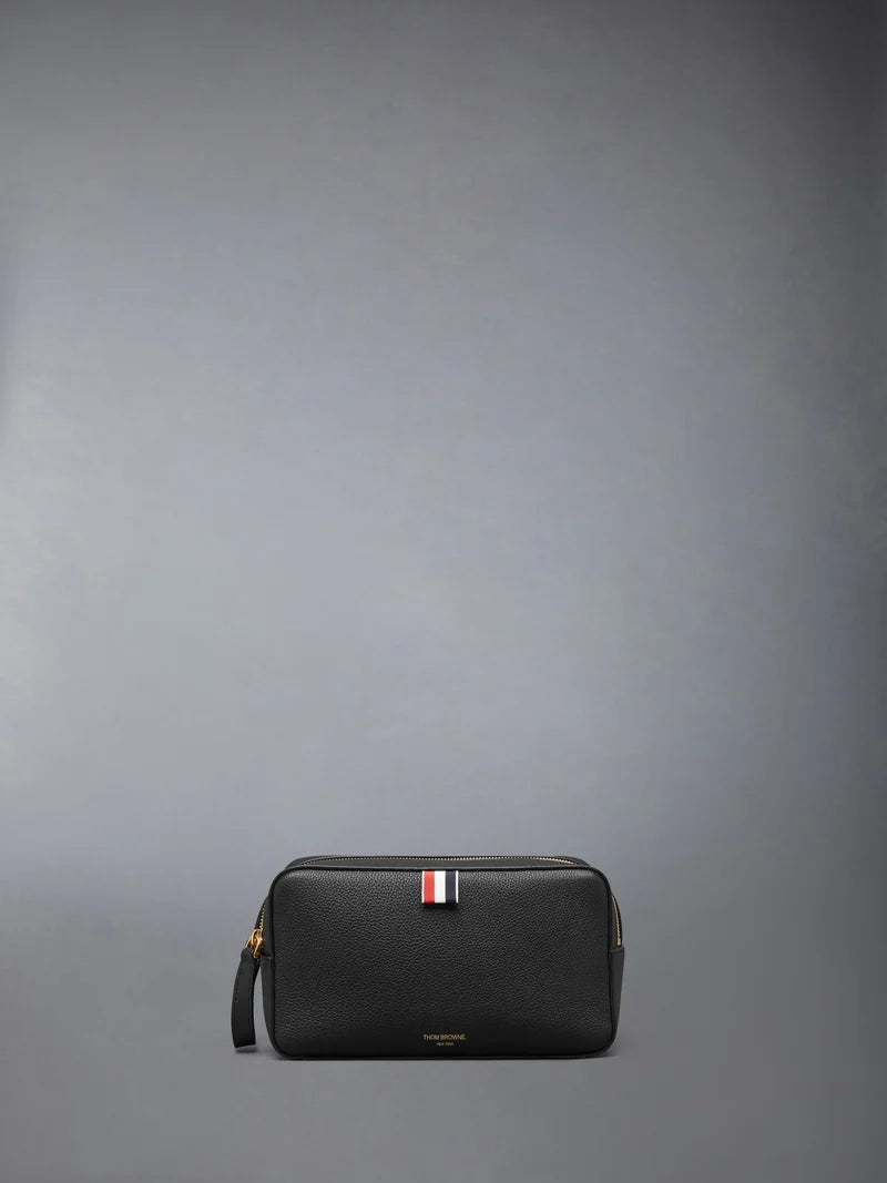 Thom Browne Soft Leather Wash Bag